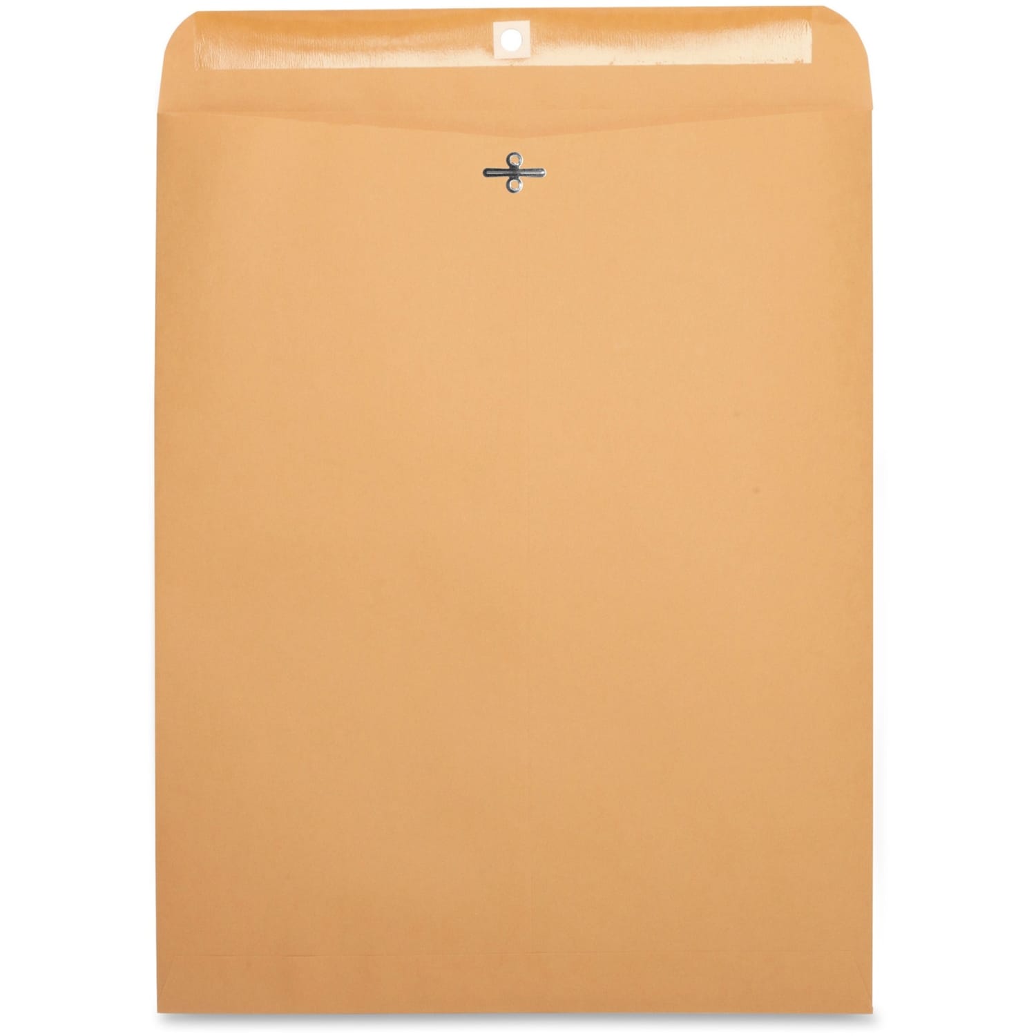 Business Source Heavy-duty Clasp Envelopes - Clasp - #110 - 12in Width x 15 1/2in Length - 28 lb - Clasp - Kraft - Kraft - 100 / Box