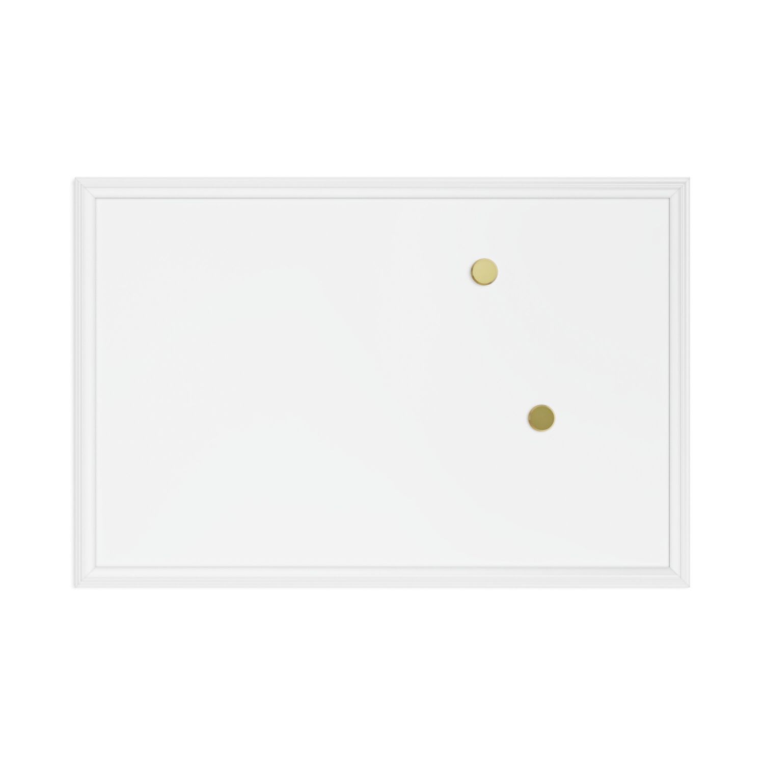 U Brands Magnetic Dry-Erase Board, 30in X 20in, White Decor Frame (2071U00-01)