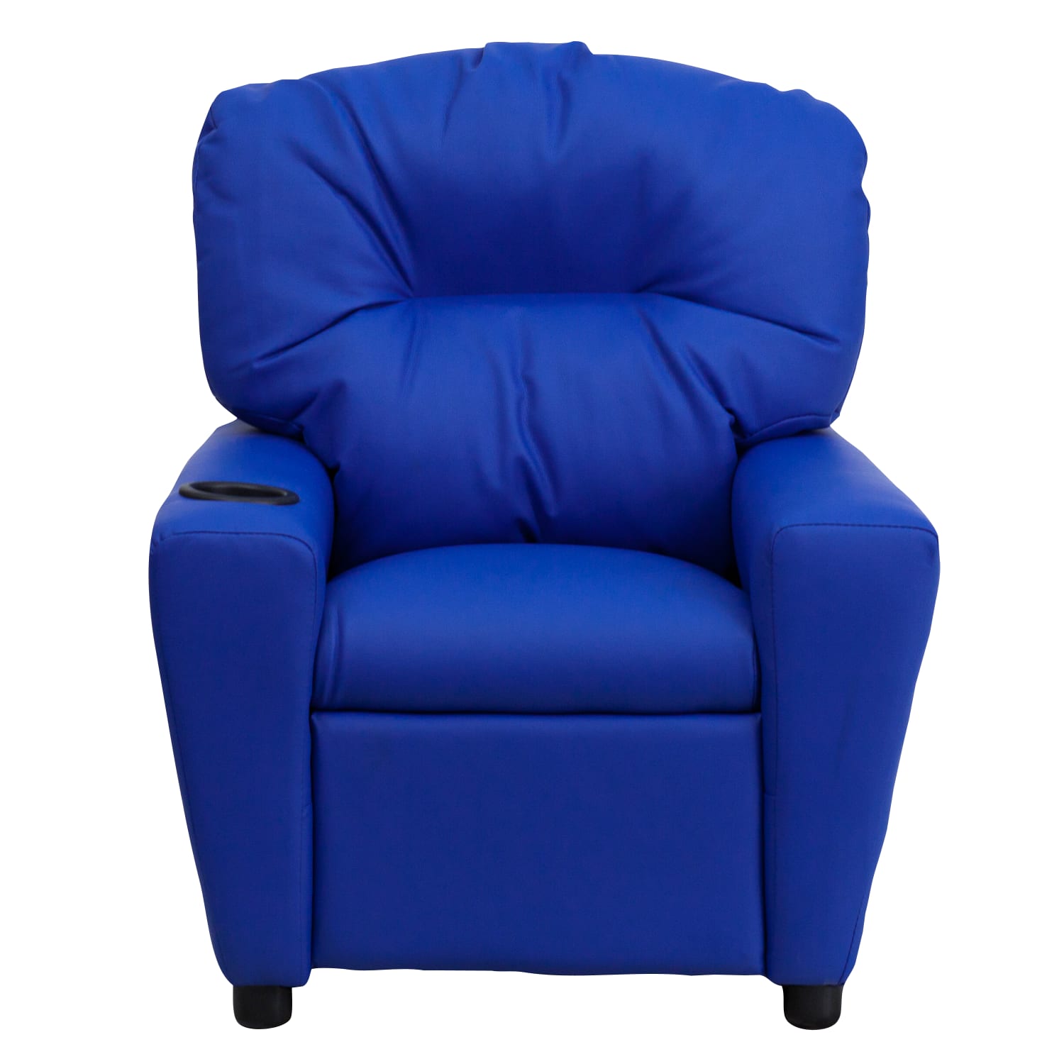 Flash Furniture Contemporary Kids Vinyl Recliner Accent Chair With Cup Holder Blue PopularChairscom Flash Furniture Contemporary Kids Vinyl Recliner Accent Chair With Cup Holder Blue PopularChairscom
