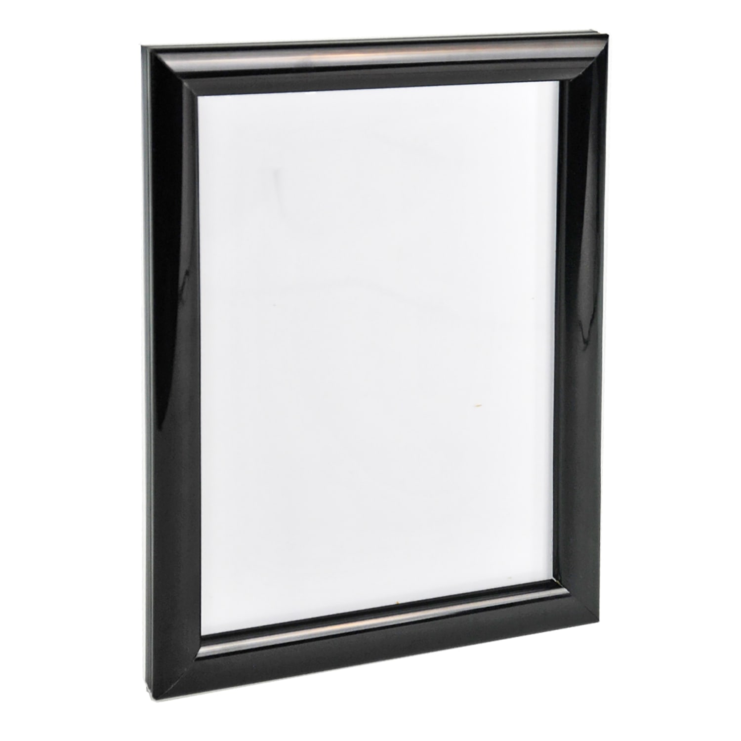 Azar Displays Wall Mount Plastic Snap Poster Vertical/Horizontal Sign Holders, 11inH x 8-1/2inW x 3/4inD, Black, Pack Of 4 Holders - Image 3