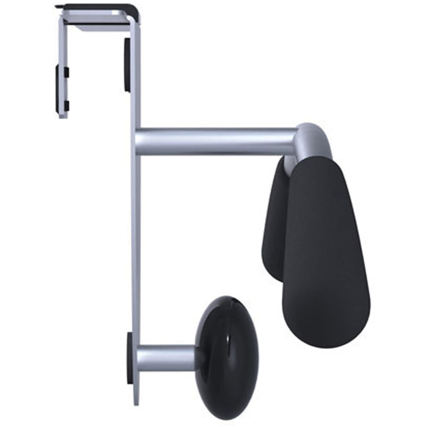 Alba Over-the-panel Coat Hook Hanger, 44 lb (19.96 kg) Capacity, 7.9inH x 14.6inW, for Coat, Cubicle, Clothes, Powder Coated - Image 3