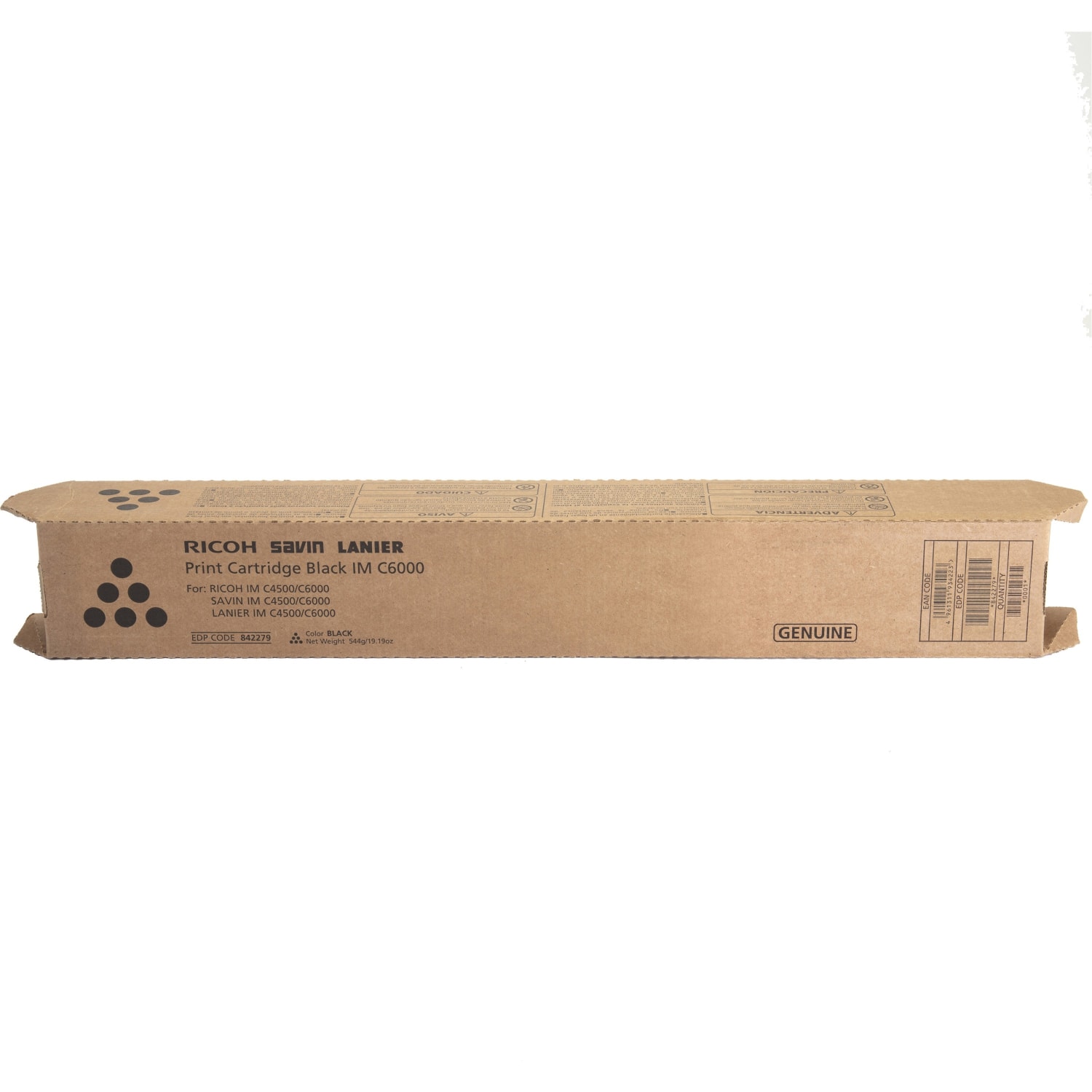 Ricoh IM C6000 - Black - original - toner cartridge - for IM C6000