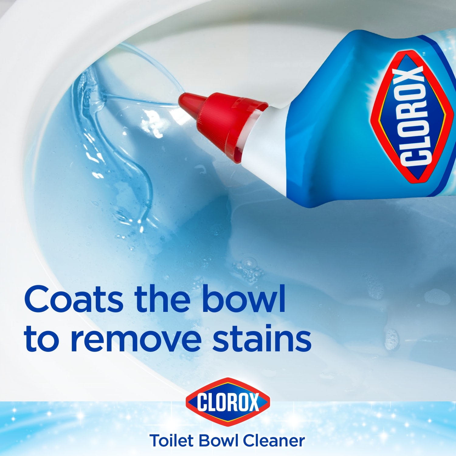 Clorox Toilet Bowl Cleaner With Bleach, 24 Oz Bottle - Image 6