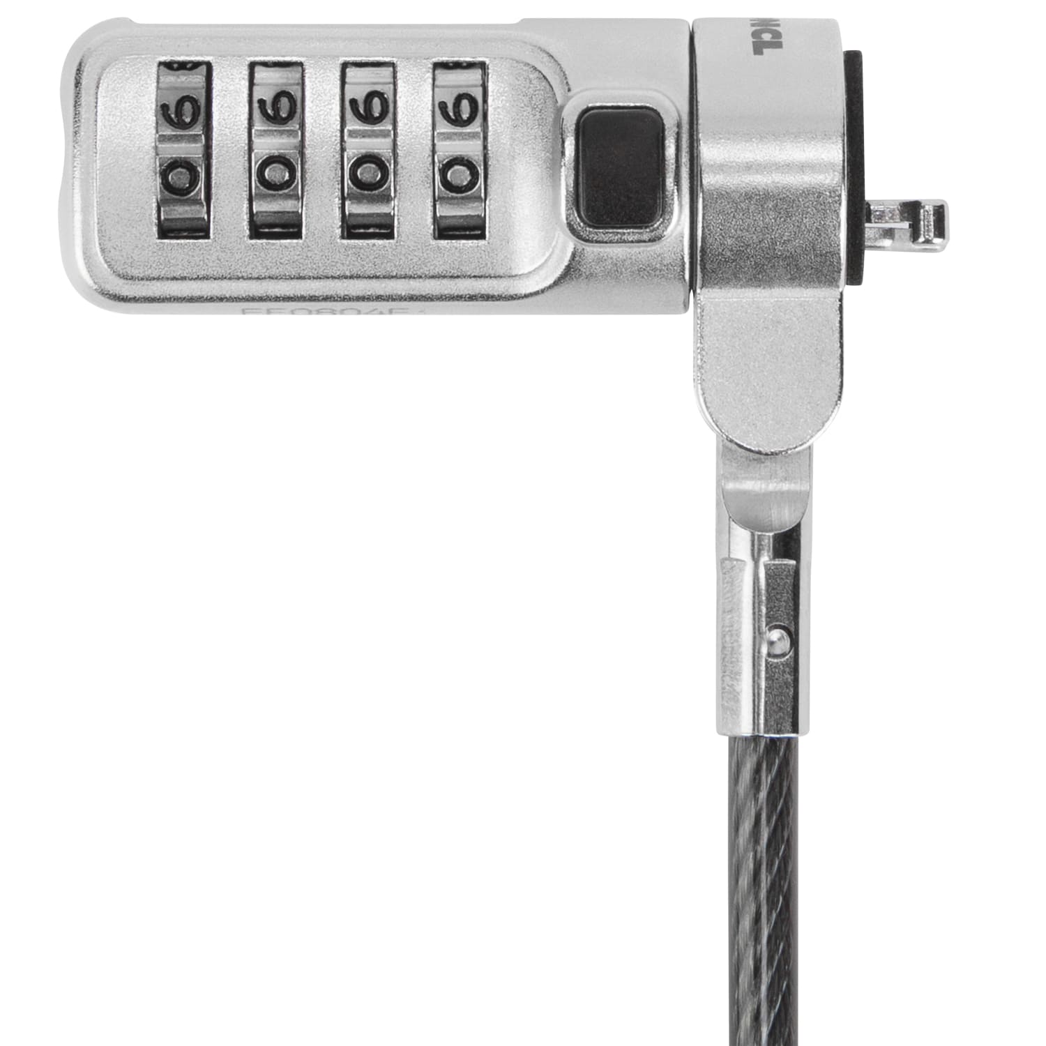 Targus DEFCON Trapezoid Serialized Combo Cable Lock, 6.5ft - Image 3