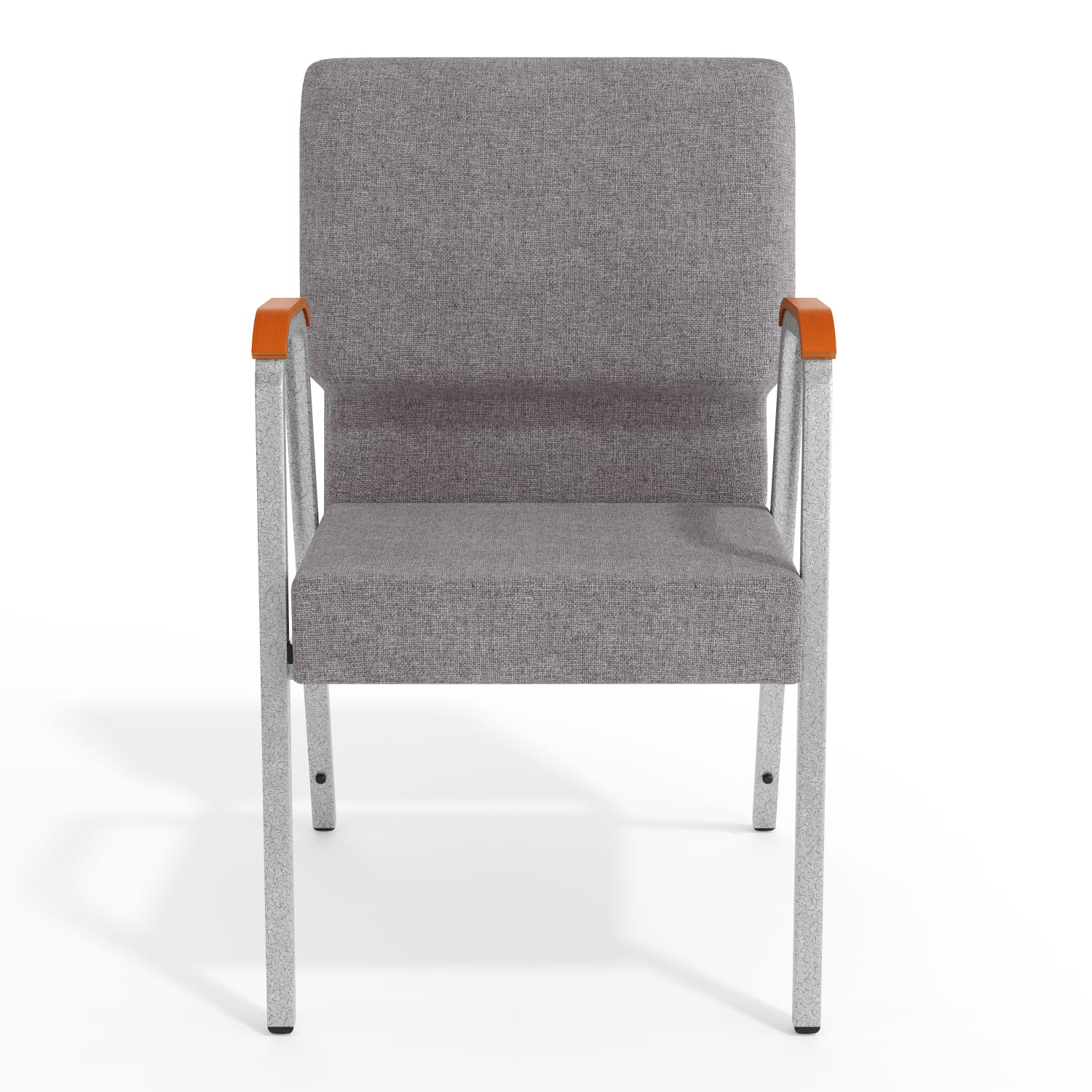Flash Furniture HERCULES Series Stacking Wood Accent Arm Church Chair GraySilver PopularChairscom