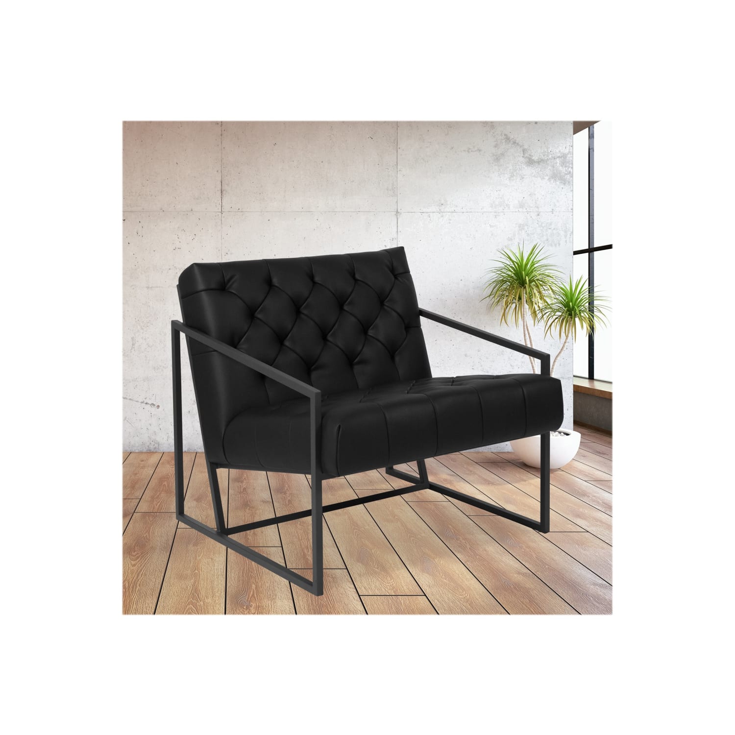 Flash Furniture HERCULES Madison Series LeatherSoft Tufted Lounge Chairs Black PopularChairscom Flash Furniture HERCULES Madison Series LeatherSoft Tufted Lounge Chairs Black PopularChairscom