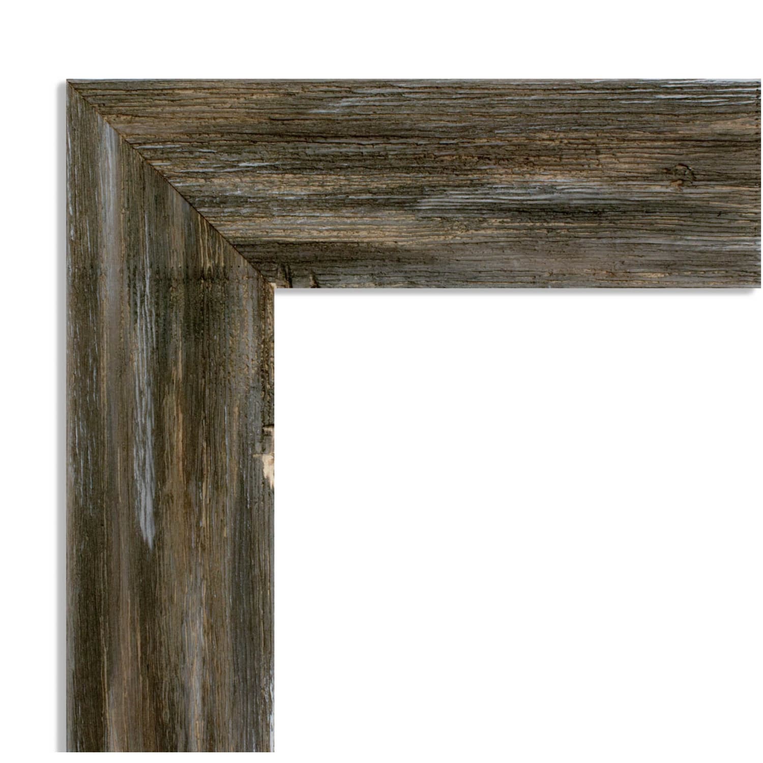 Amanti Art Fencepost Narrow Wood Picture Frame, 16in x 19in, Opening Size 11in x 14in (Matted To 8in x 10in), Brown - Image 4
