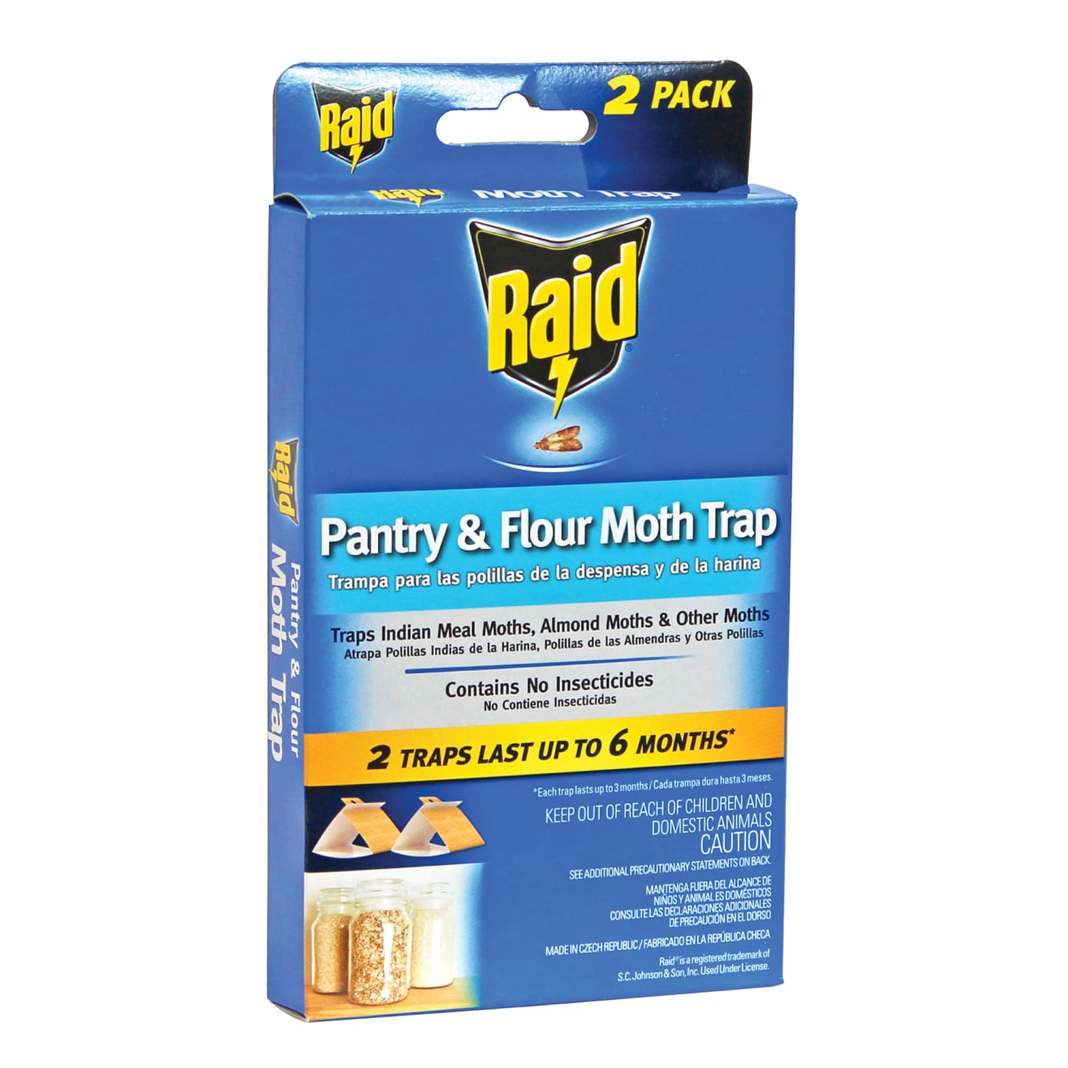 Raid Pantry Moth Trap, 24-Pack - Image 3