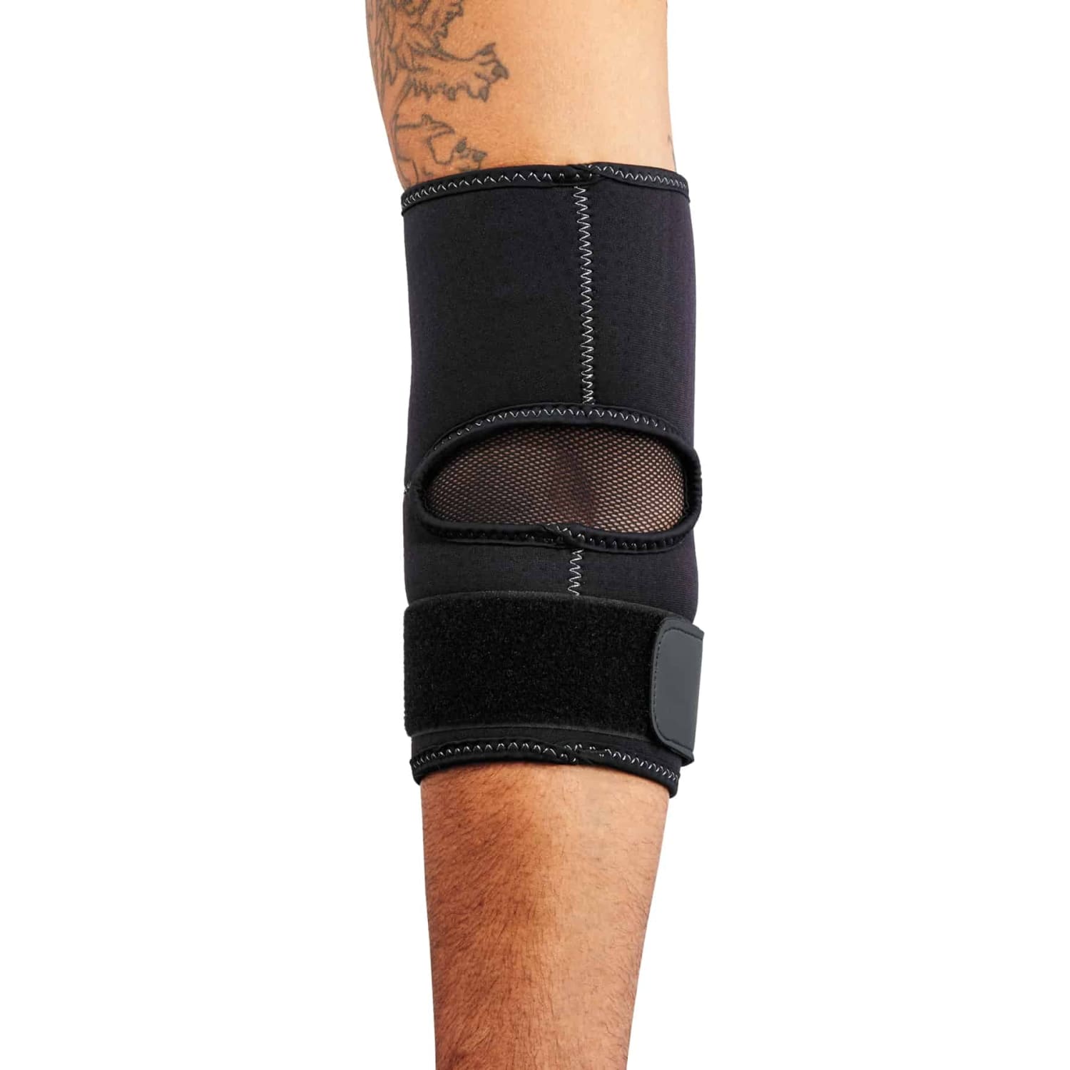 Ergodyne ProFlex Support, 655 Elbow Sleeve With Strap, XXL, Black - Image 4