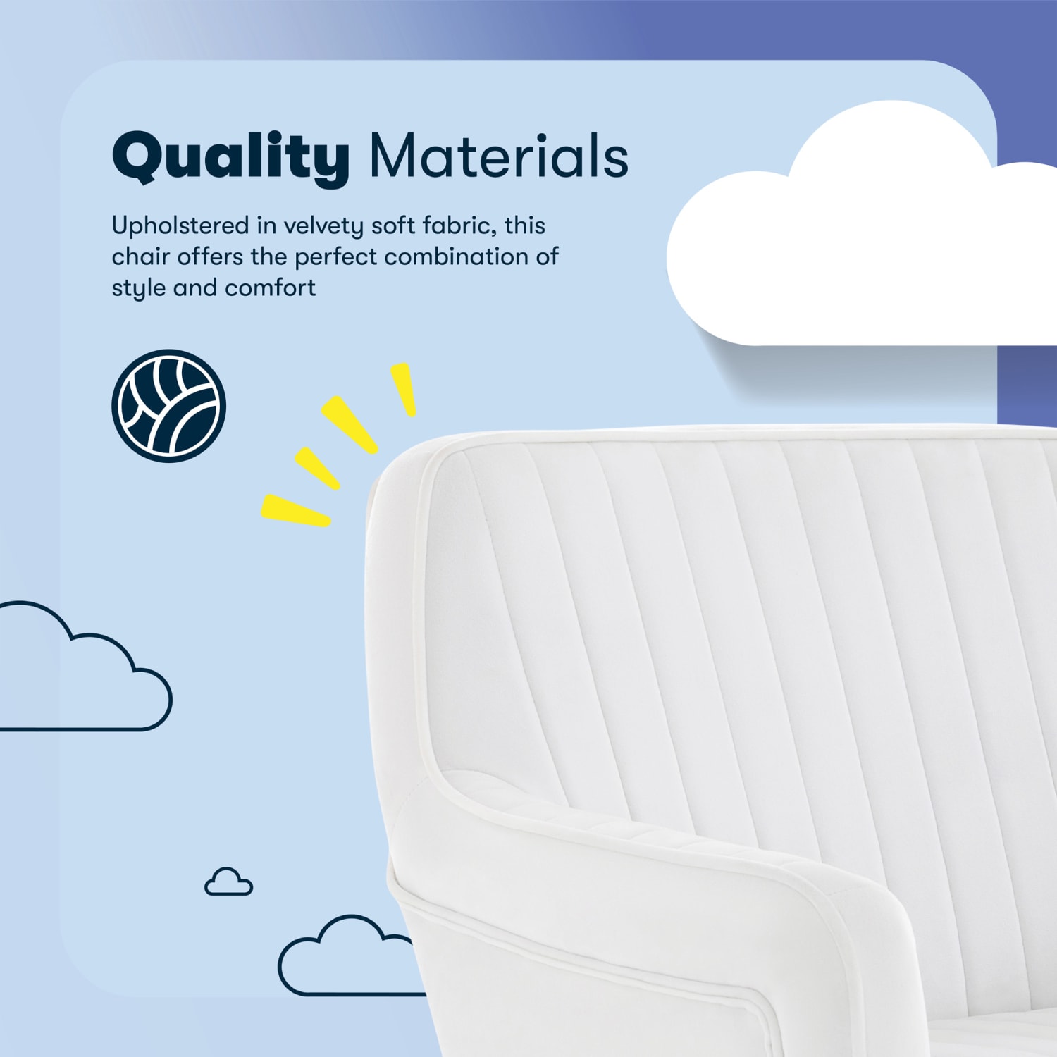 Serta Ashleigh Ergonomic Fabric Mid Back Modern Office Chair White PopularChairscom