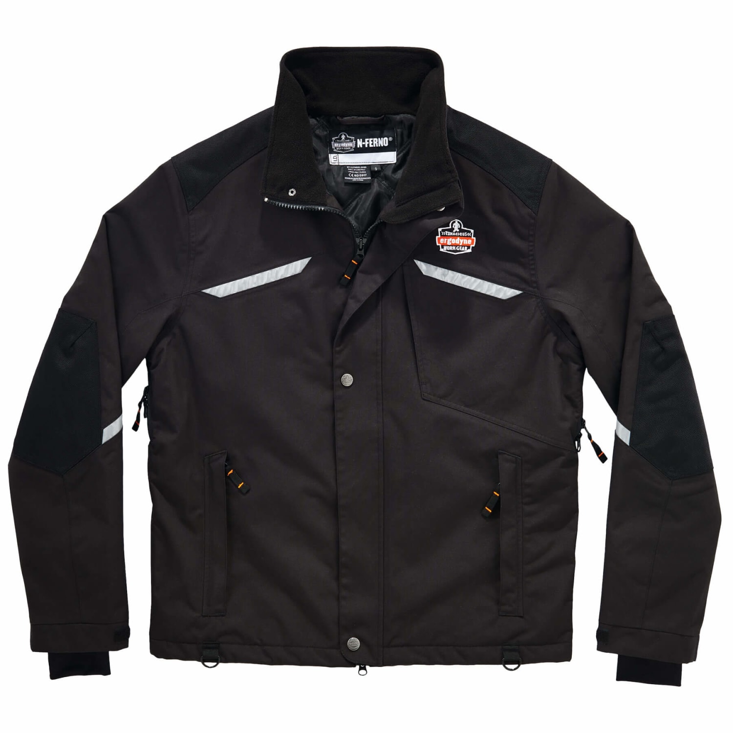 Ergodyne N-Ferno 6466 Thermal Jacket, X-Large, Black - Image 3