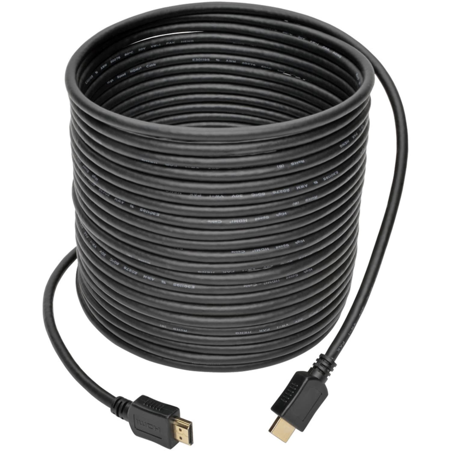 Eaton Tripp Lite Series High-Speed HDMI Cable, HD, Digital Video with Audio (M/M), Black, 40 ft. (12.19 m) - HDMI  - P568040 - Image 3