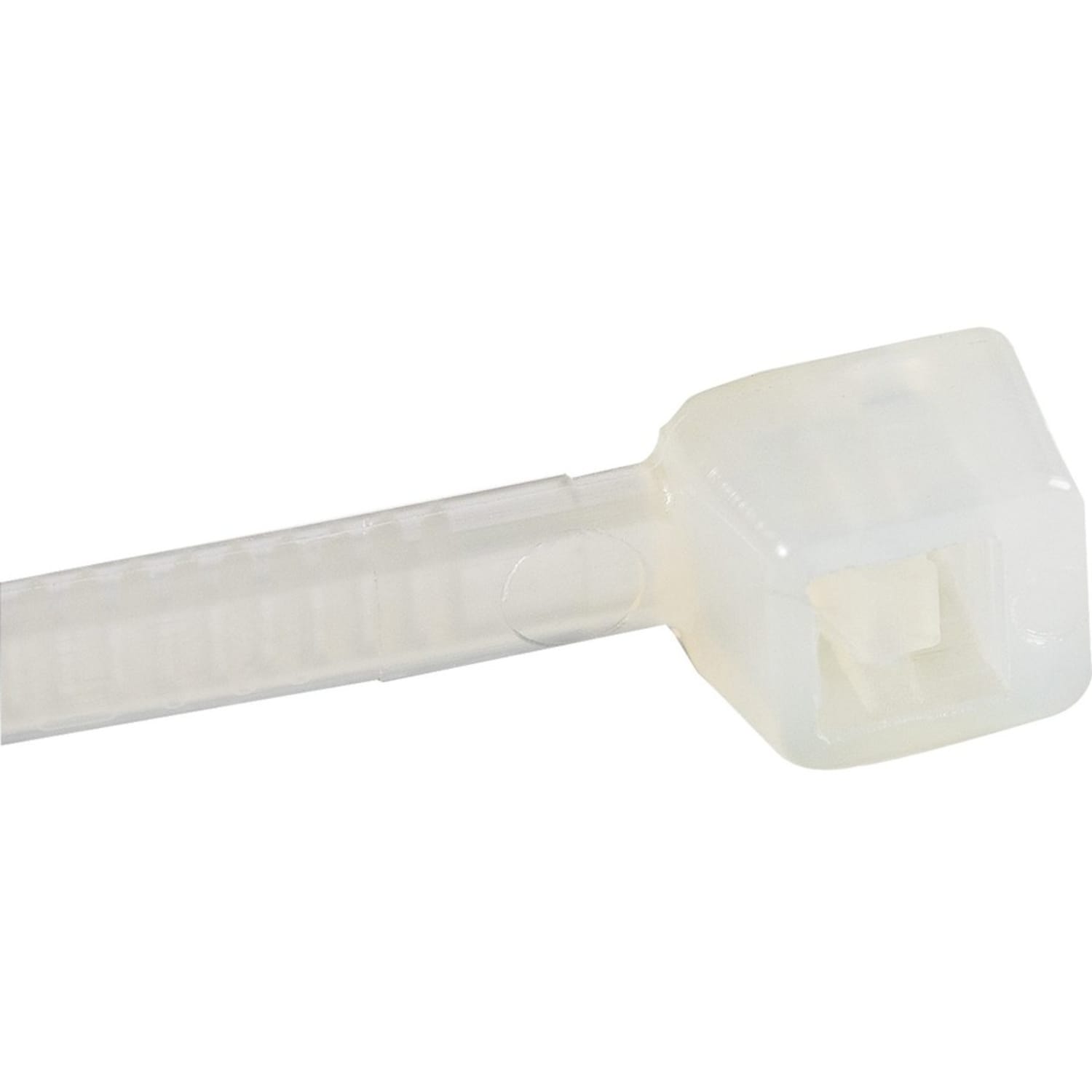 StarTech.com 100 Pack 4in Cable Ties - White Small Nylon/Plastic Zip Ties Adjustable Network Cable Wraps UL TAA - Image 5
