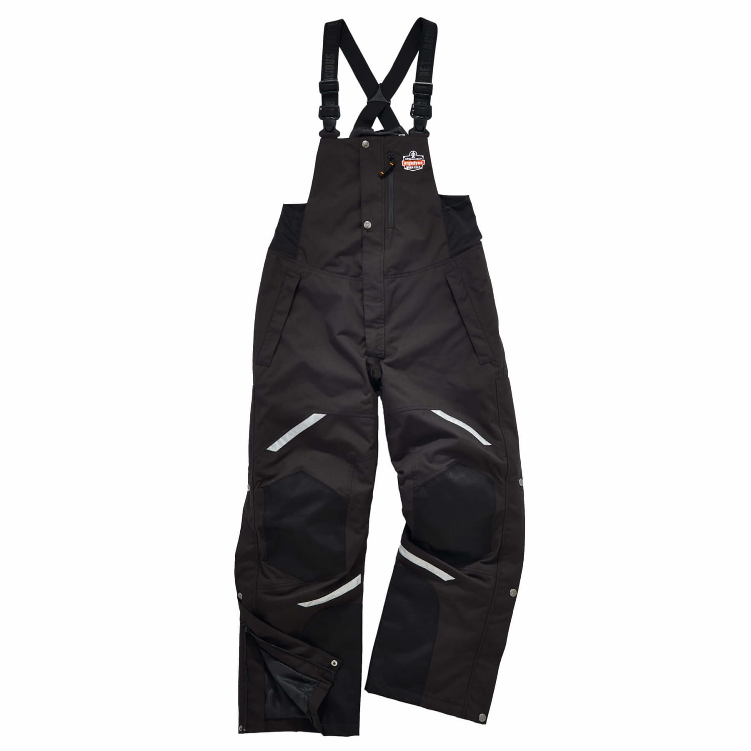 Ergodyne N-Ferno 6471 Thermal Bibs, Small, Black - Image 3