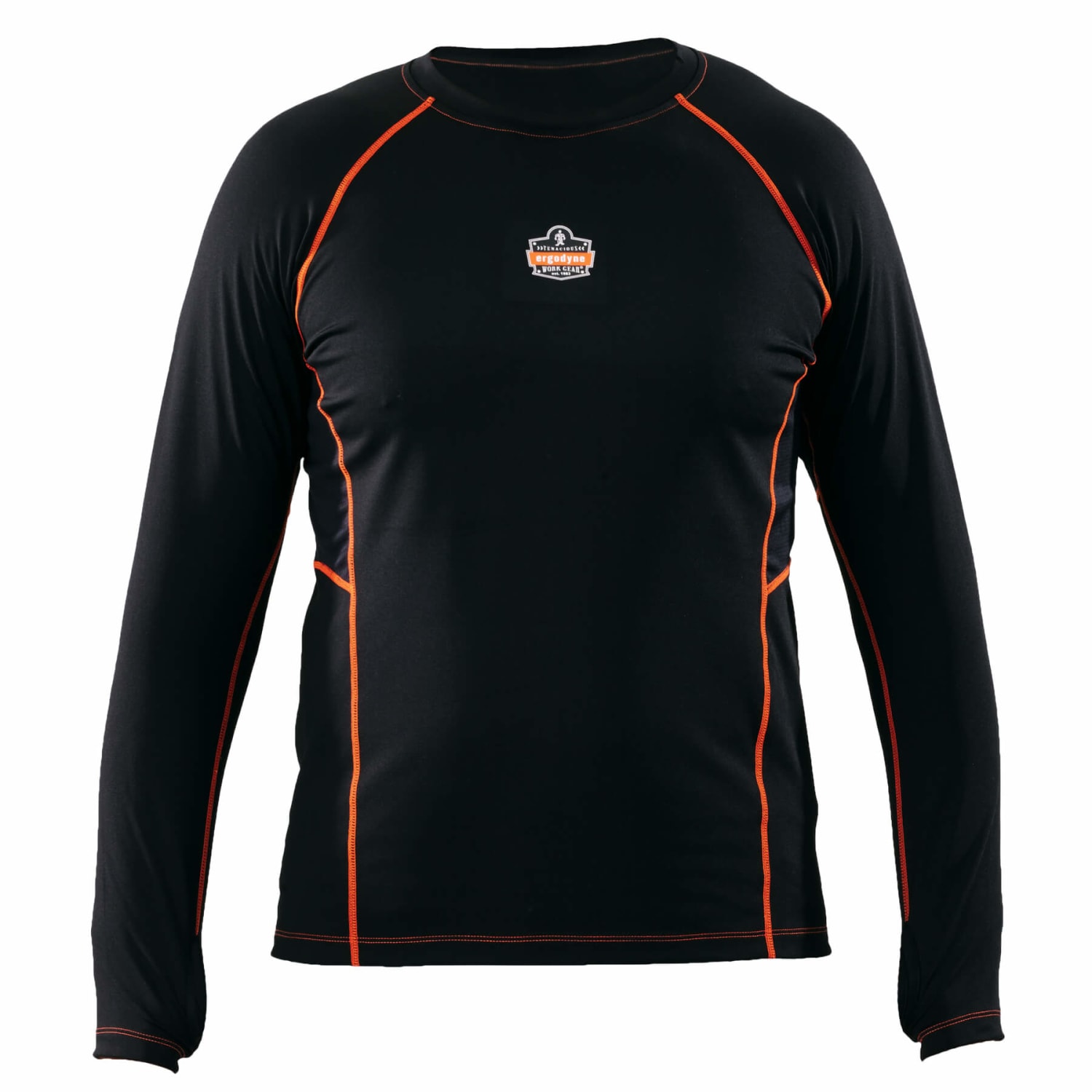 Ergodyne N-Ferno 6435 Thermal Long-Sleeve Base Layer, X-Large, Black - Image 3