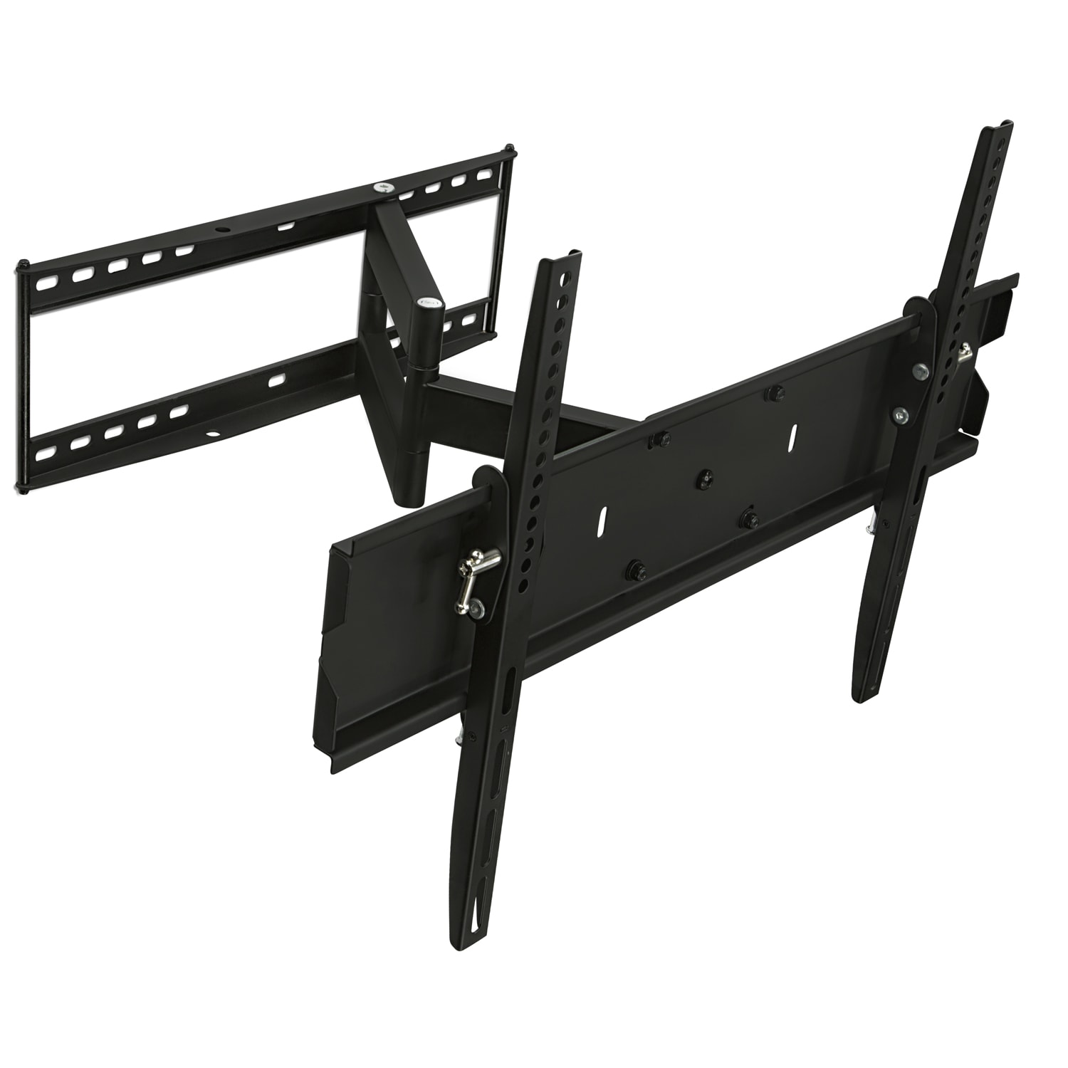 Mount-It! Swivel Wall Mount For 32in - 65in TVs, 15.7inH x 26inW x 3.3inD, Black