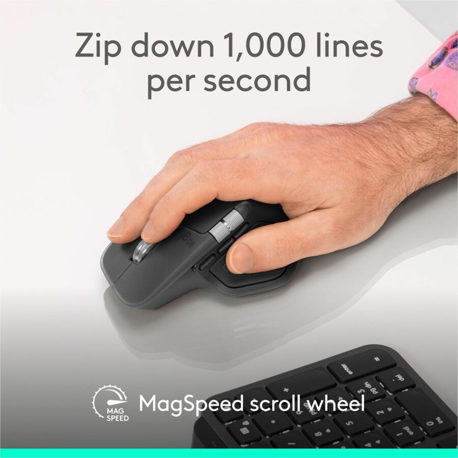 Logitech Logitech Mx Master 4 Mouse, 910007616 - Image 6