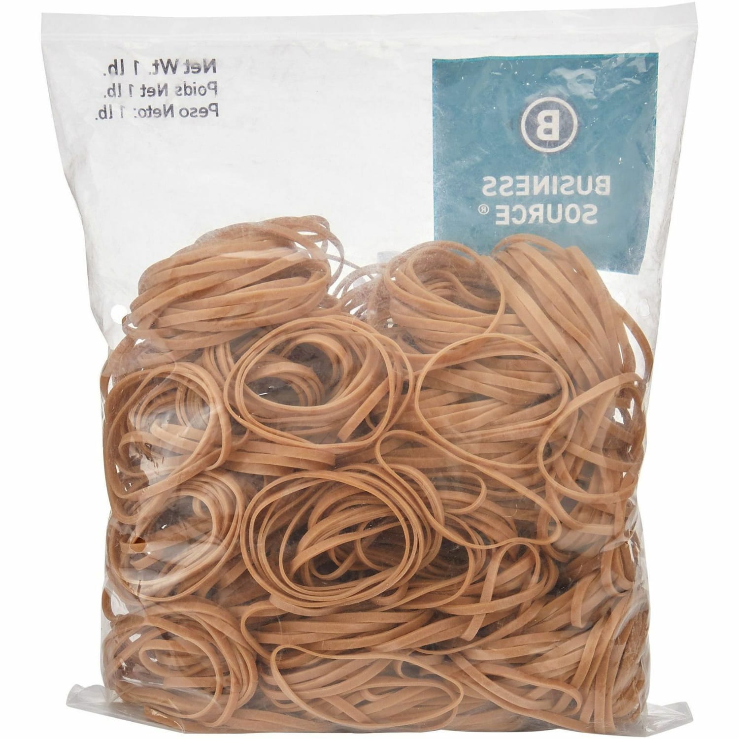 Business Source Quality Rubber Bands - Size: #32 - 3in Length x 0.1in Width - Sustainable - Rubber - Crepe - 700 / Pack - Image 5