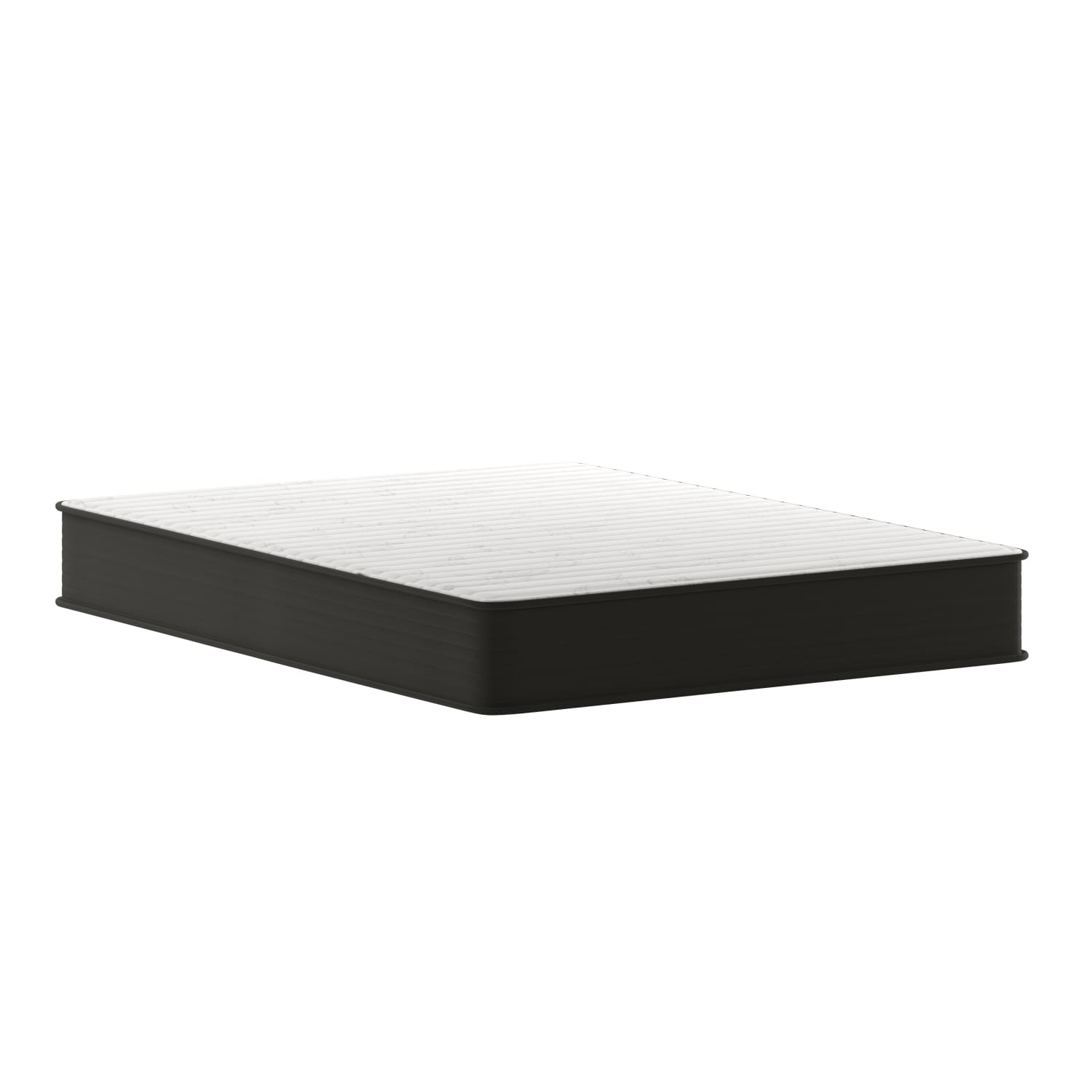 Flash Furniture Dream CertiPur-US Certified Hybrid Mattress, Queen, 10inH x 60inW x 80inL, White/Gray - Image 3