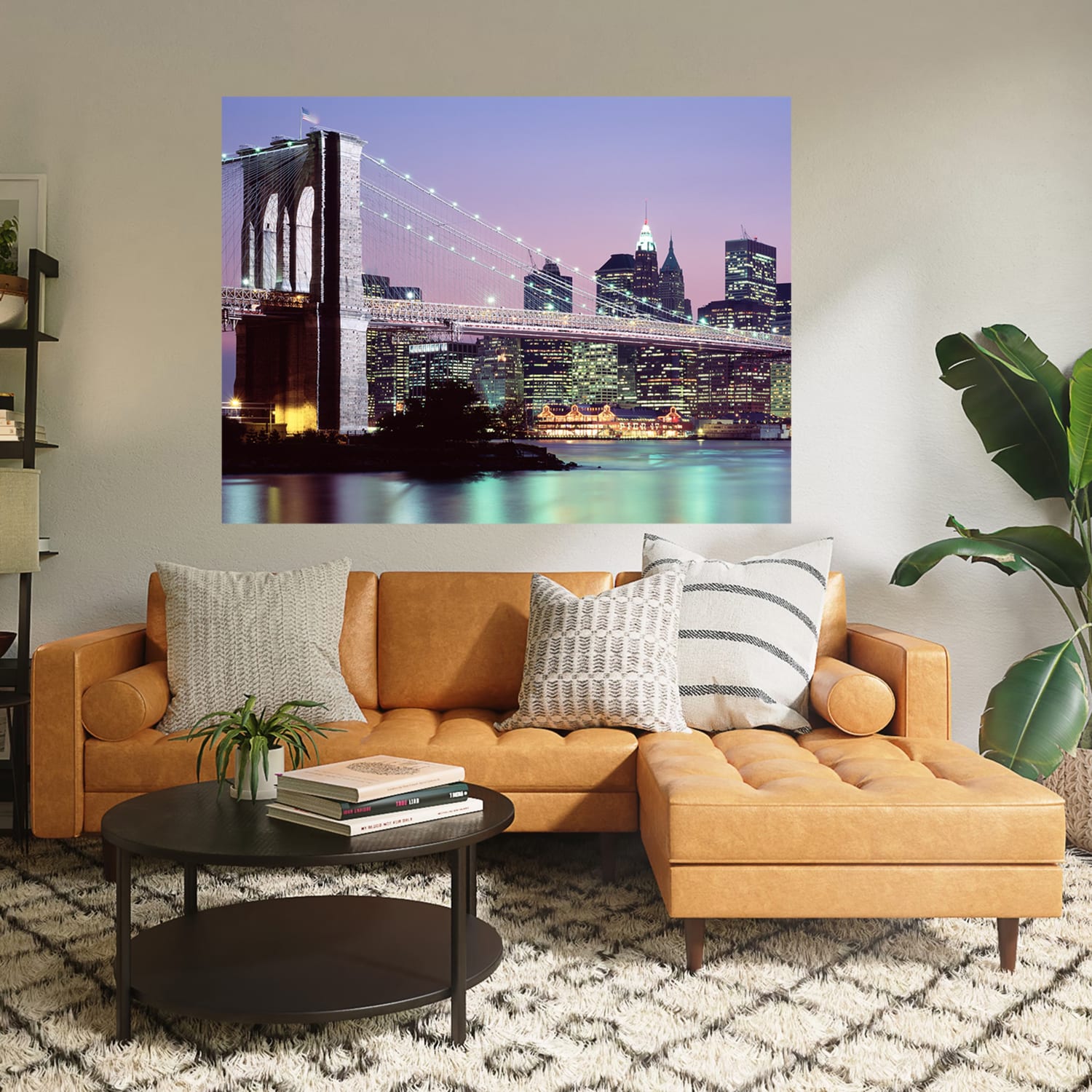 Biggies Landscape/Seascape Mural, 24in x 18in, Unframed, New York - Image 5
