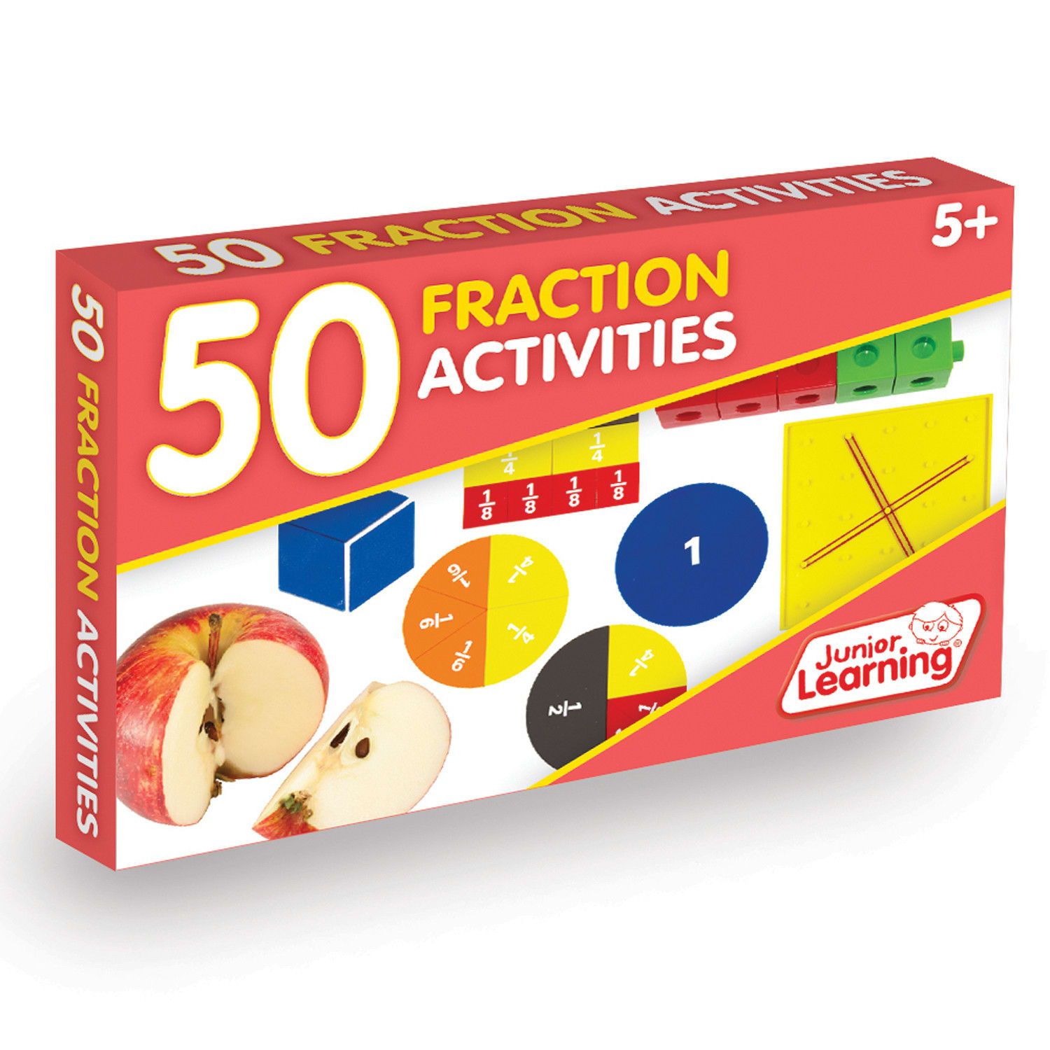 Junior Learning 50 Fraction Activities - Image 3