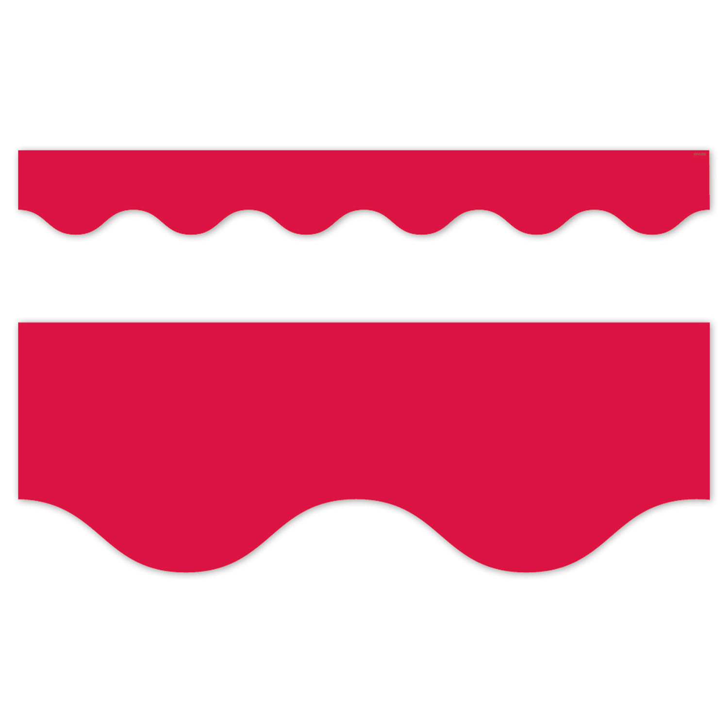 Creative Teaching Press EZ Border, 3in x 24in Strips, Core Decor Red Wavy, 48 Feet Per Pack, Set Of 3 Packs - Image 3