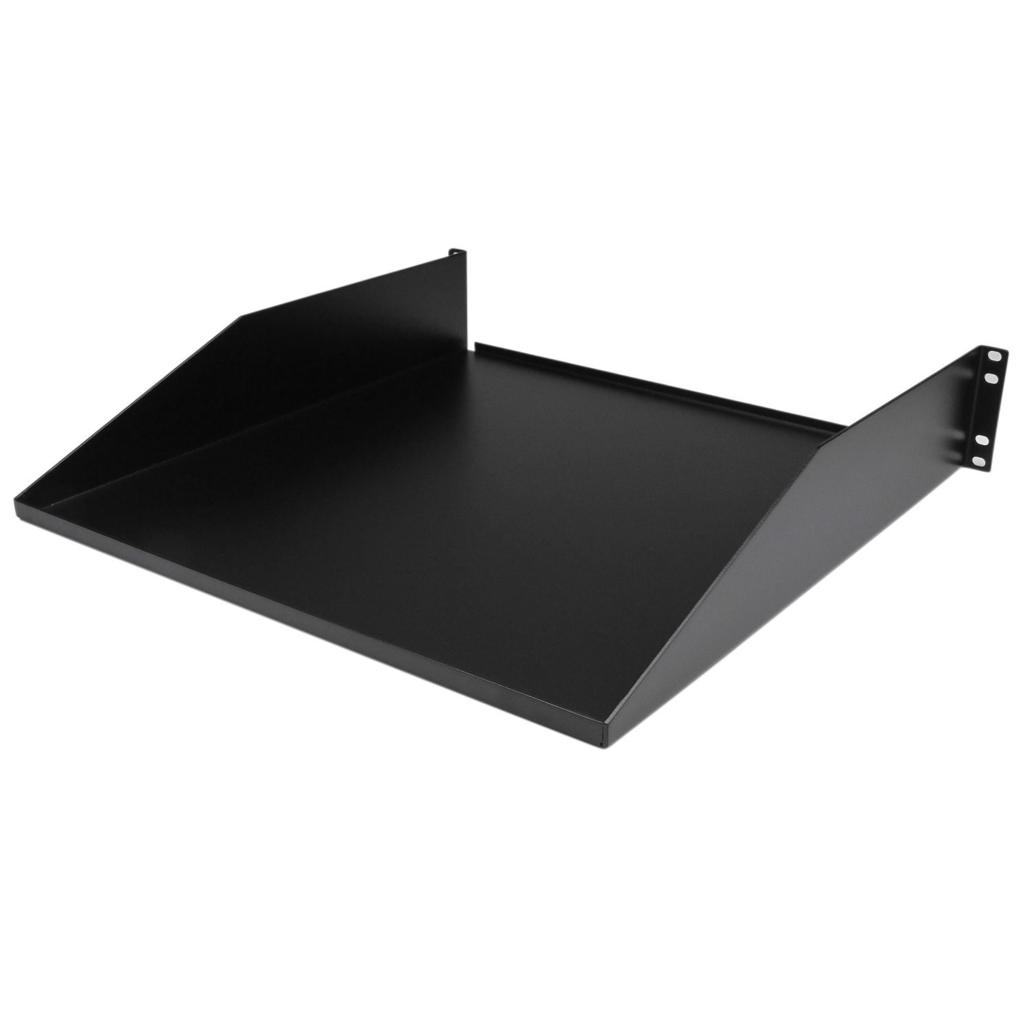 StarTech.com 2U Rack Mount Cantilever Shelf - Heavy Duty Fixed Server Rack Cabinet Shelf - 125lbs/56kg -  - CABSHELFHD - Image 3