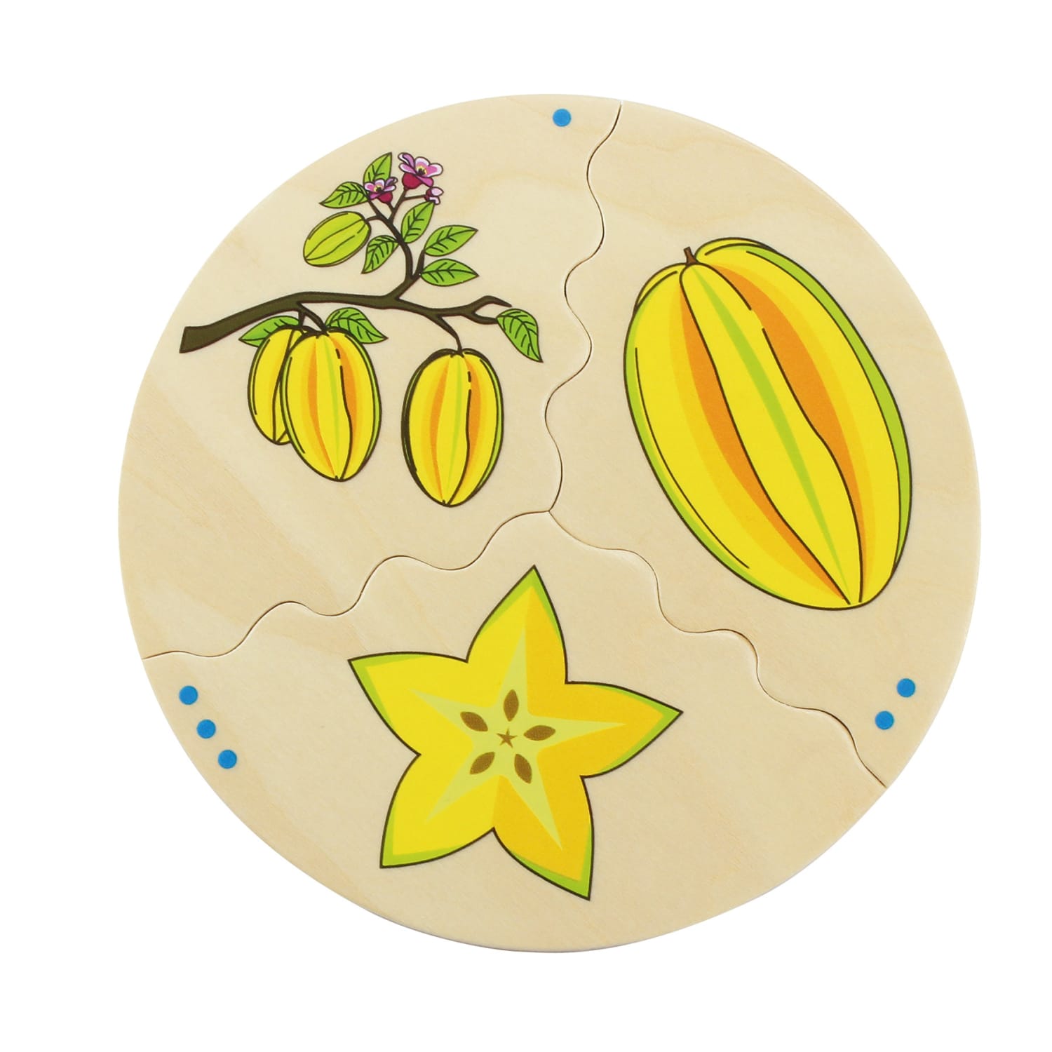 Beleduc Nawito Fruits Puzzle - Image 3