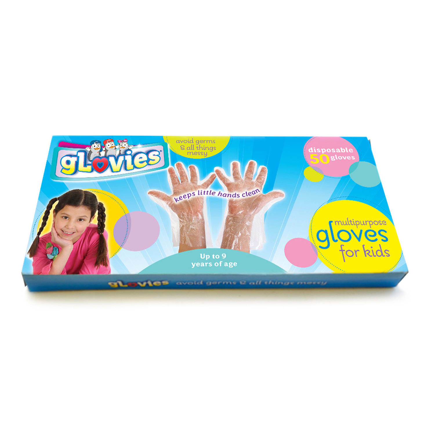 gLovies Mulitpurpose Disposable Gloves, 100-Pack Adult & 50-Pack Children - Image 3
