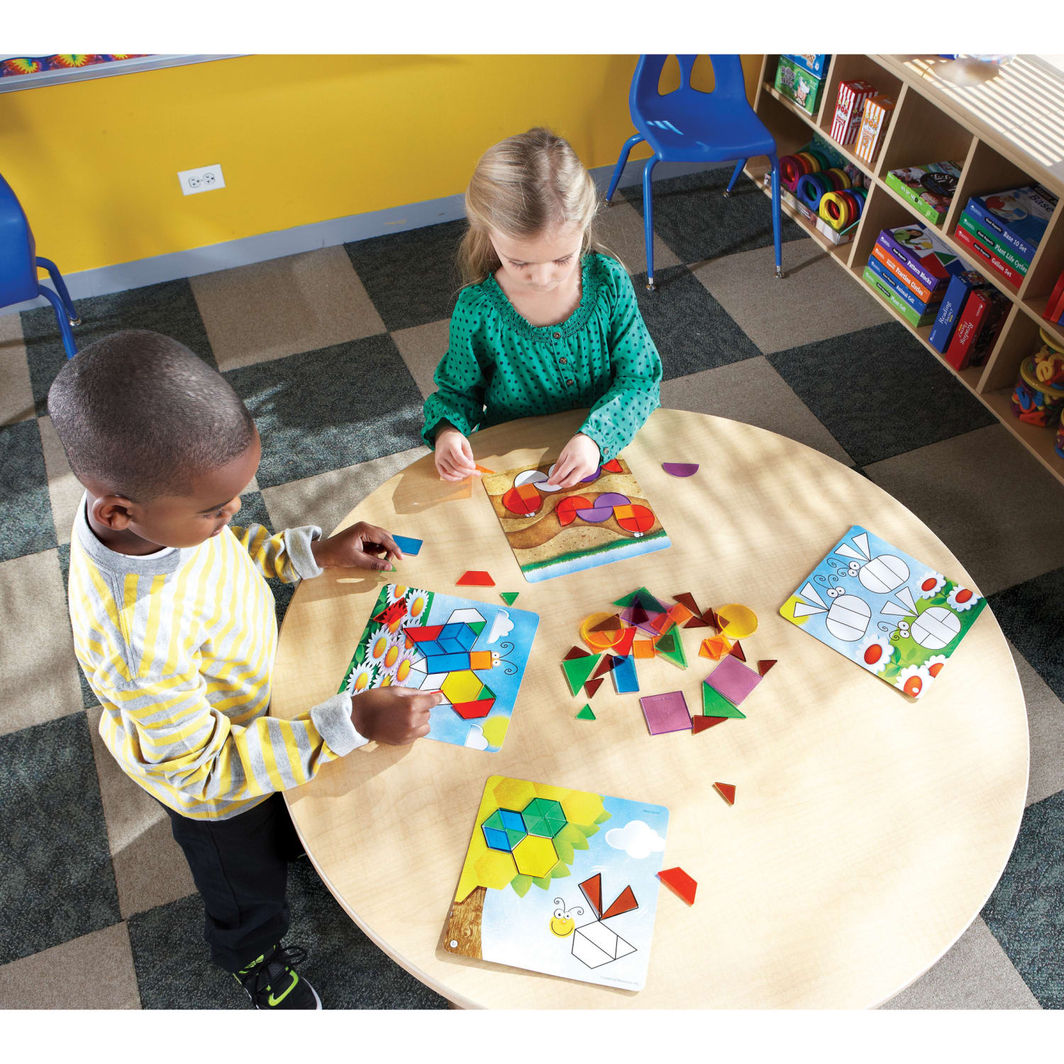 Learning Resources Shapes DonT Bug Me Geometry Activity Set - Image 4