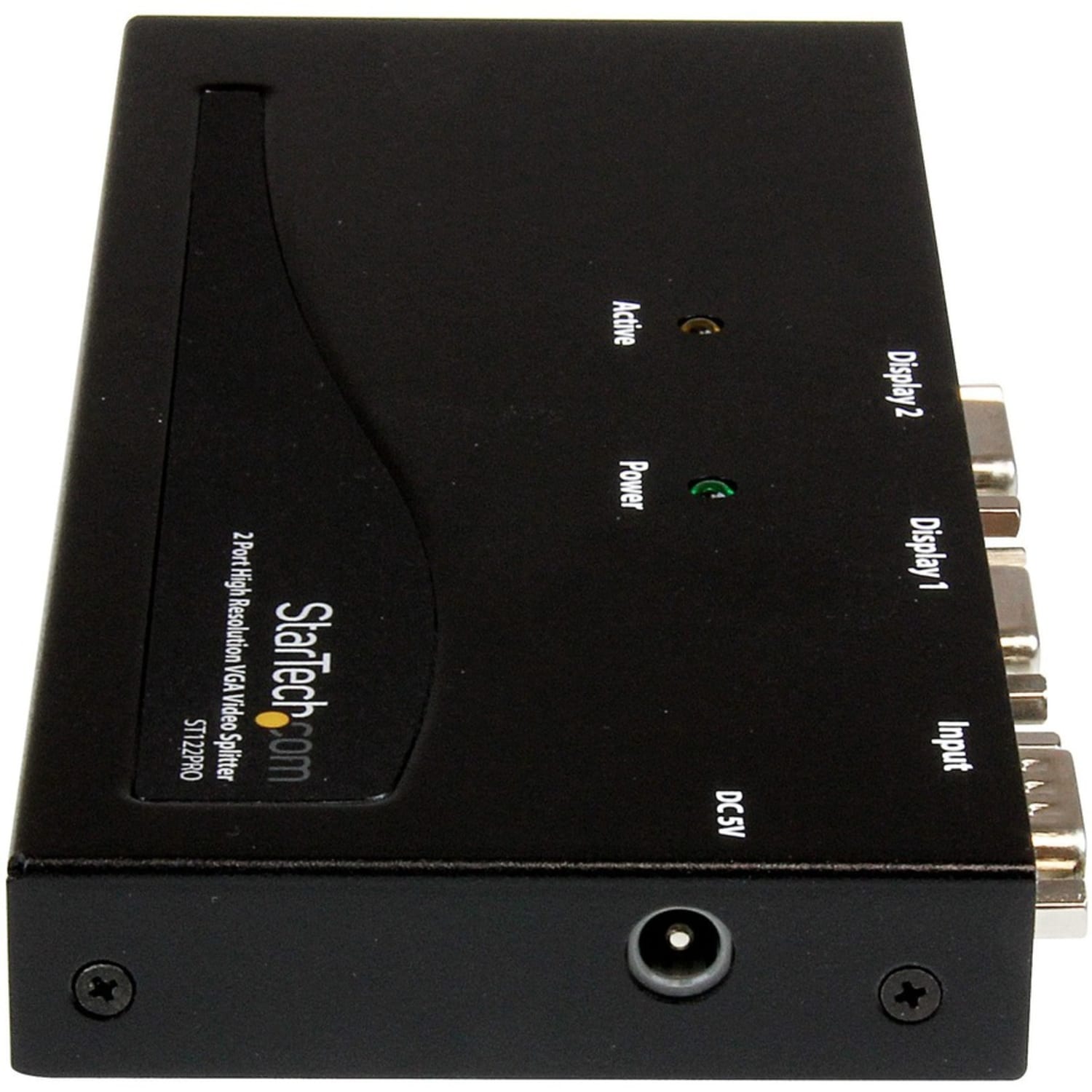 StarTech.com StarTech.com 2 Port High Resolution VGA Video Splitter - 350 MHz - Split a single high resolution VGA video signal to 2 monitors or projectors - Image 6
