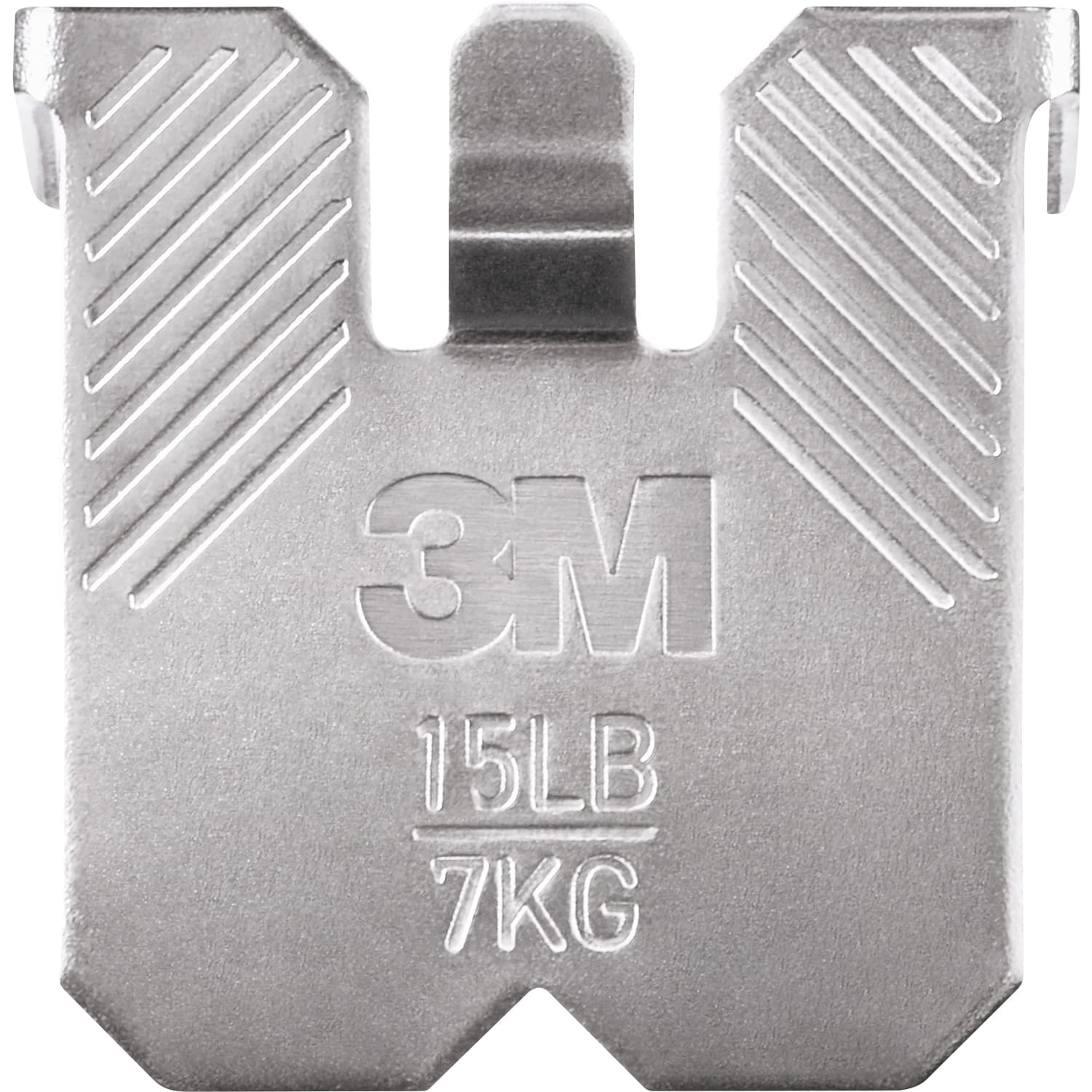 3M CLAW Drywall Picture Hanger - 15 lb (6.80 kg) Capacity - for Pictures, Mirror, Decoration, Art, Home - Gray - 5 / Pack - Image 3