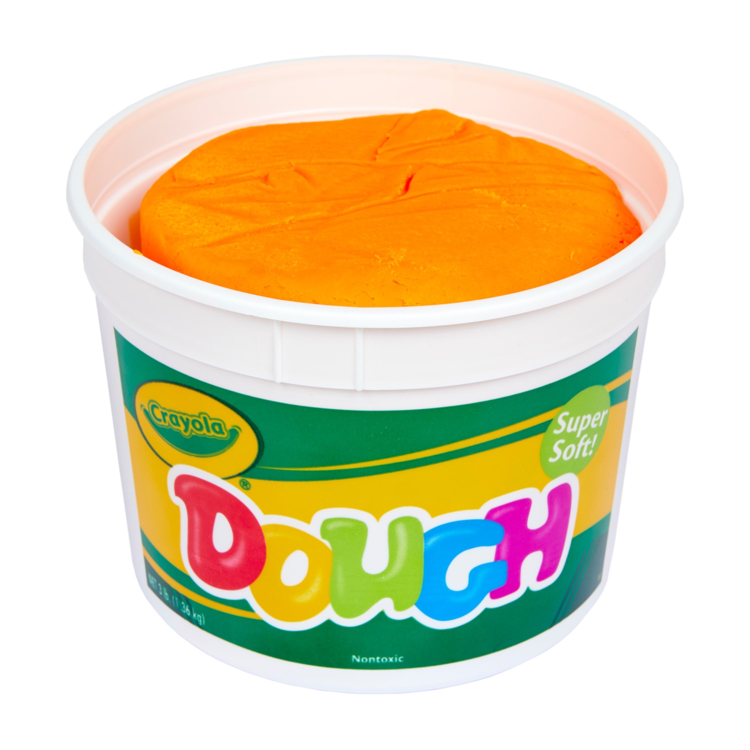 Crayola Super Soft Modeling Dough, Orange, 3 lbs. Bucket, Pack Of 2 - Image 3