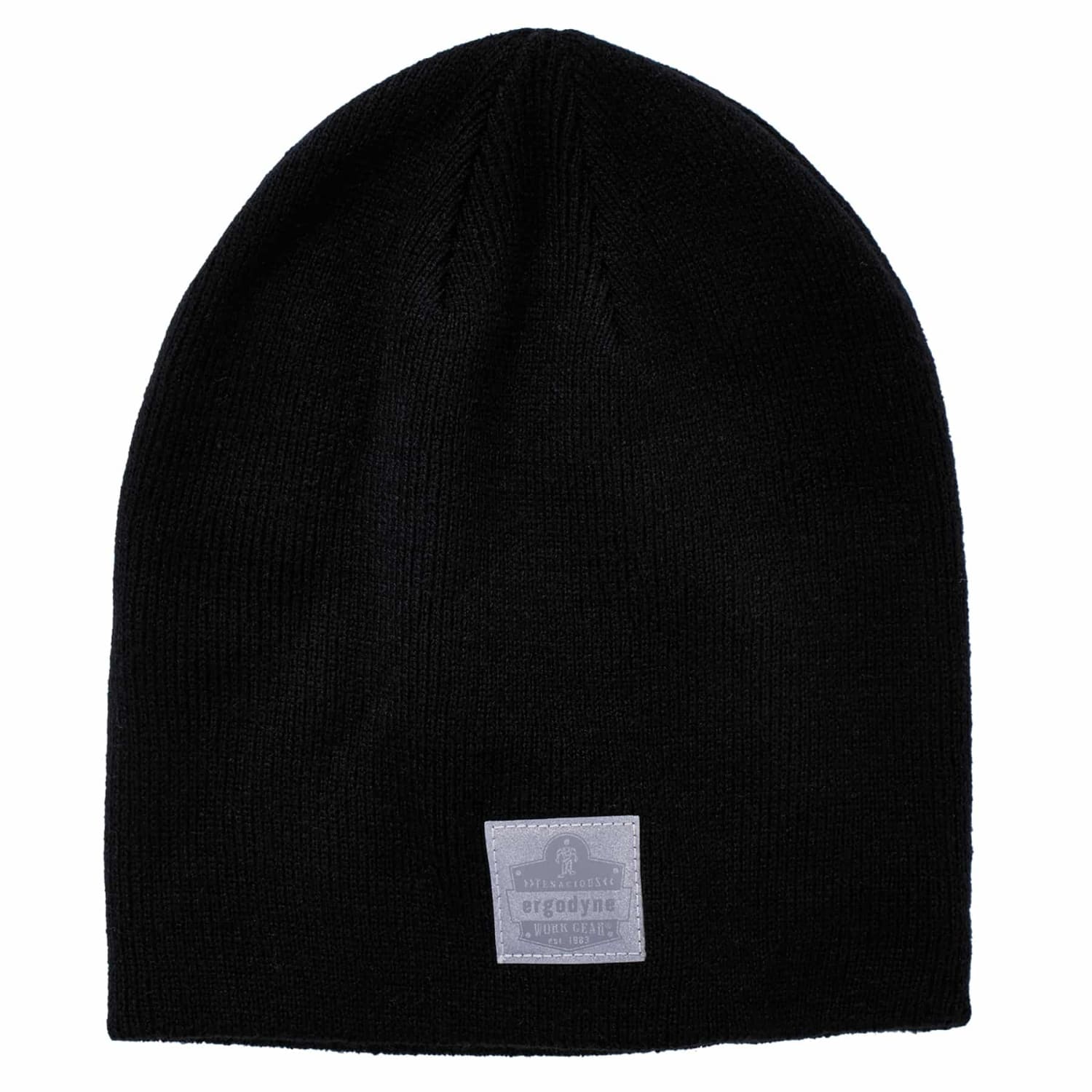 Ergodyne N-Ferno 6812 Ribbed Knit Beanie, One Size, Black - Image 4