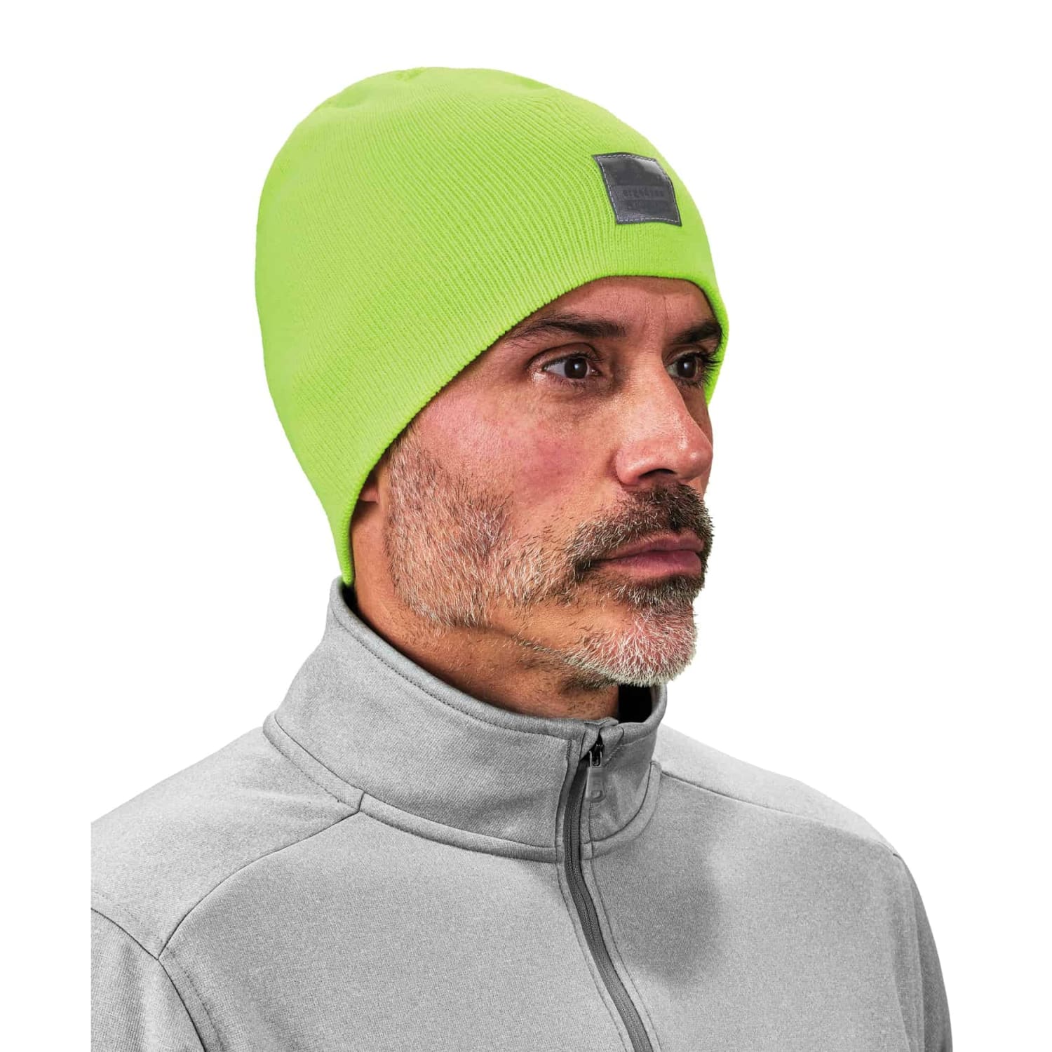Ergodyne N-Ferno 6812 Ribbed Knit Beanie, One Size, Lime - Image 4