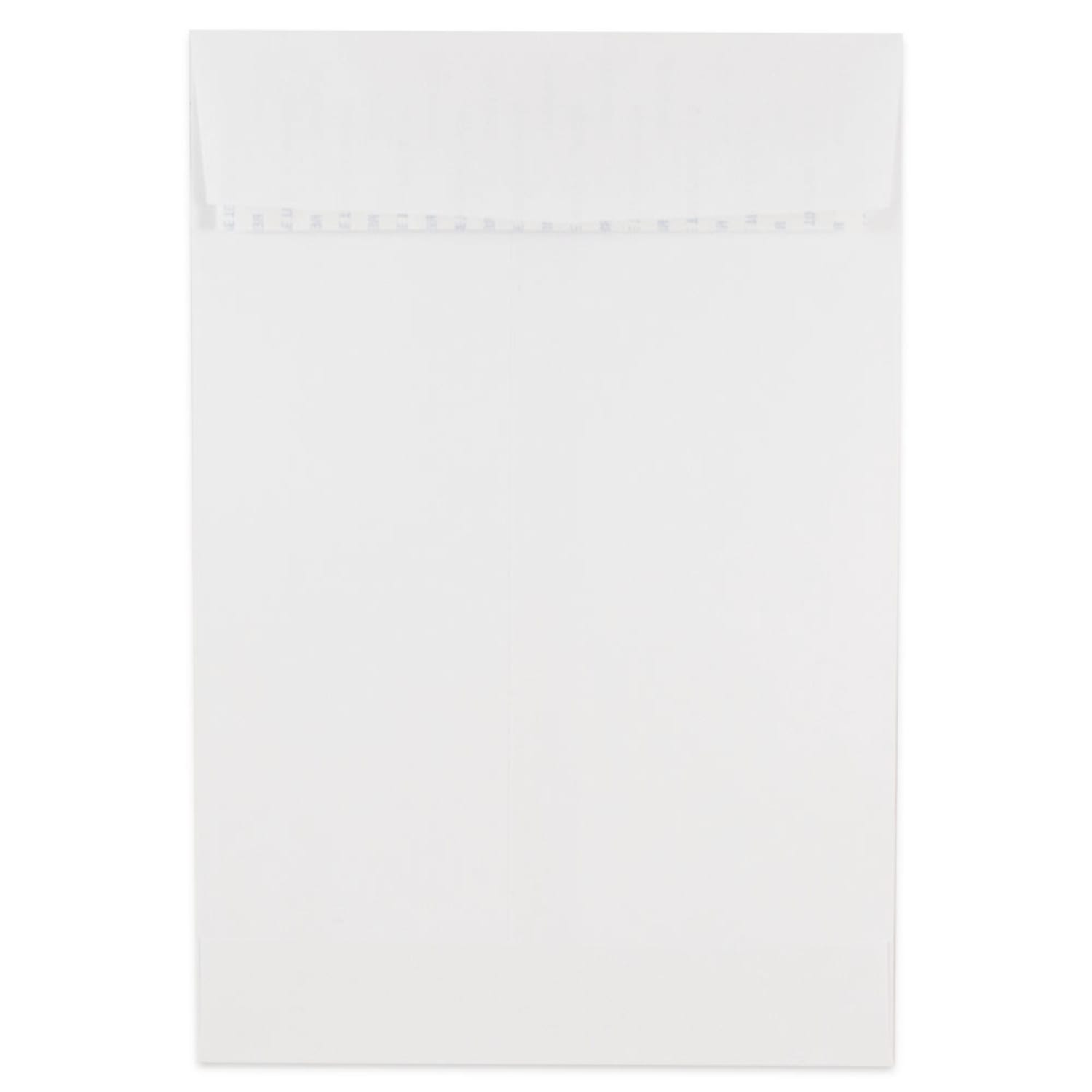 JAM Paper Envelopes, 6in x 9in, Peel & Seal Closure, White, Pack Of 100 Envelopes