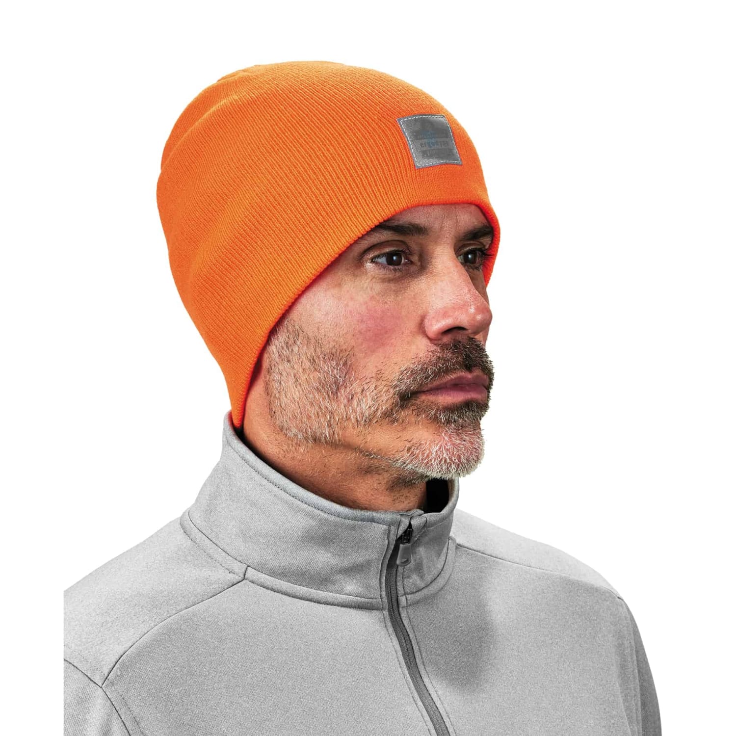 Ergodyne N-Ferno 6812 Ribbed Knit Beanie, One Size, Orange - Image 4