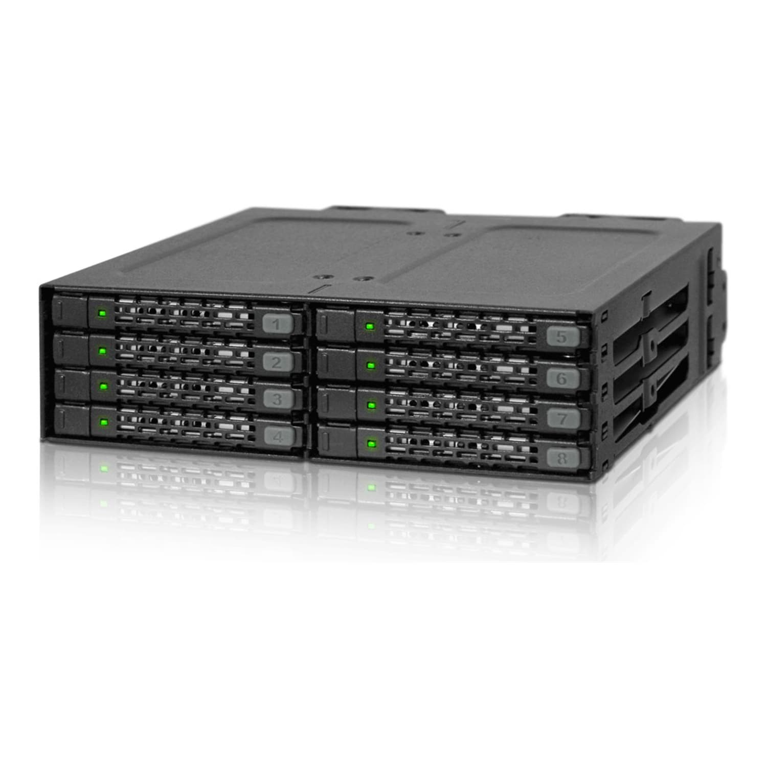 ICY Dock ToughArmor MB998SP-B - Storage drive cage - 2.5in - matte black - Image 3