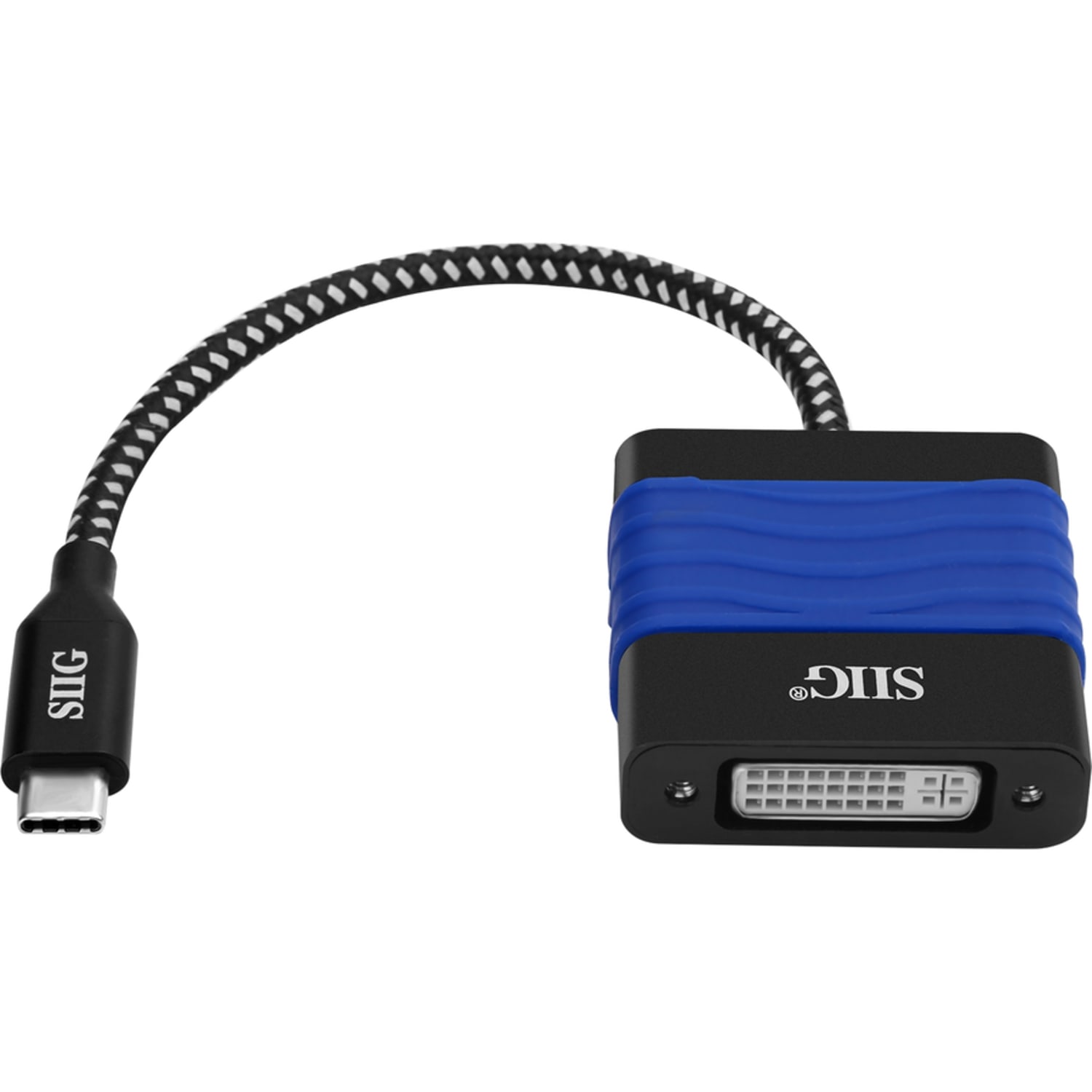 SIIG USB Type-C to DVI Video Cable Adapter - USB Type C - 1 x DVI, 1 x DVI-D, DVI - Image 3
