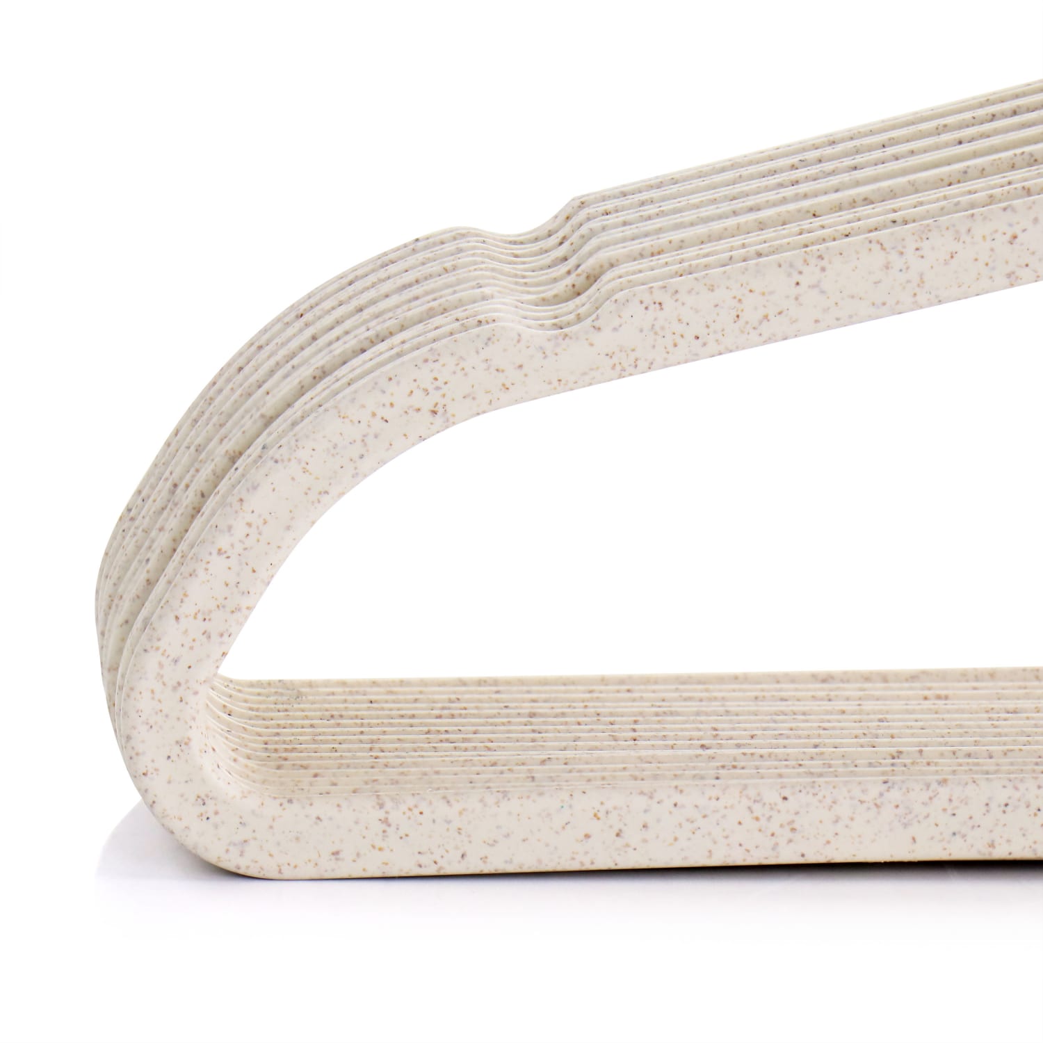 Elama Home Suit Hangers, Wheat, Pack Of 30 Hangers - Image 4