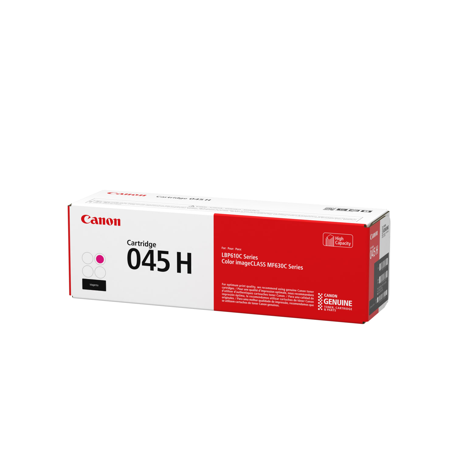 Canon 045H Magenta High Yield Toner Cartridge, 1244C001 - Image 3