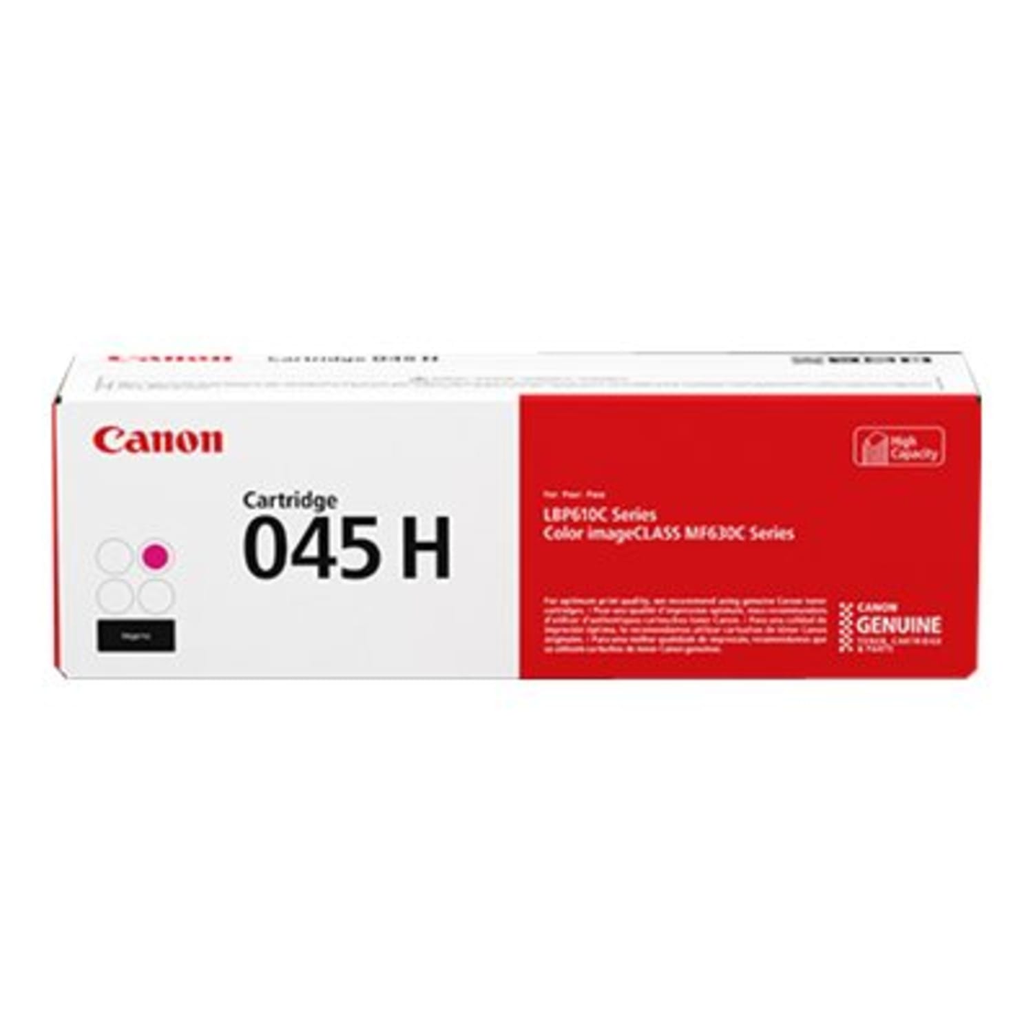 Canon 045H Magenta High Yield Toner Cartridge, 1244C001 - Image 5