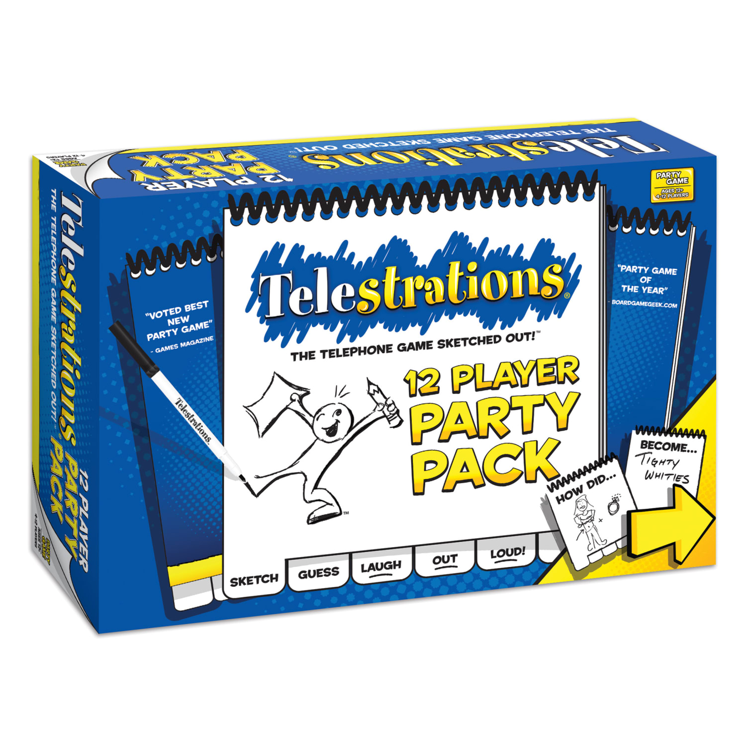 USAopoly Telestrations 12 Player: The Party Pack, Grades 6-Post Grad - Image 3