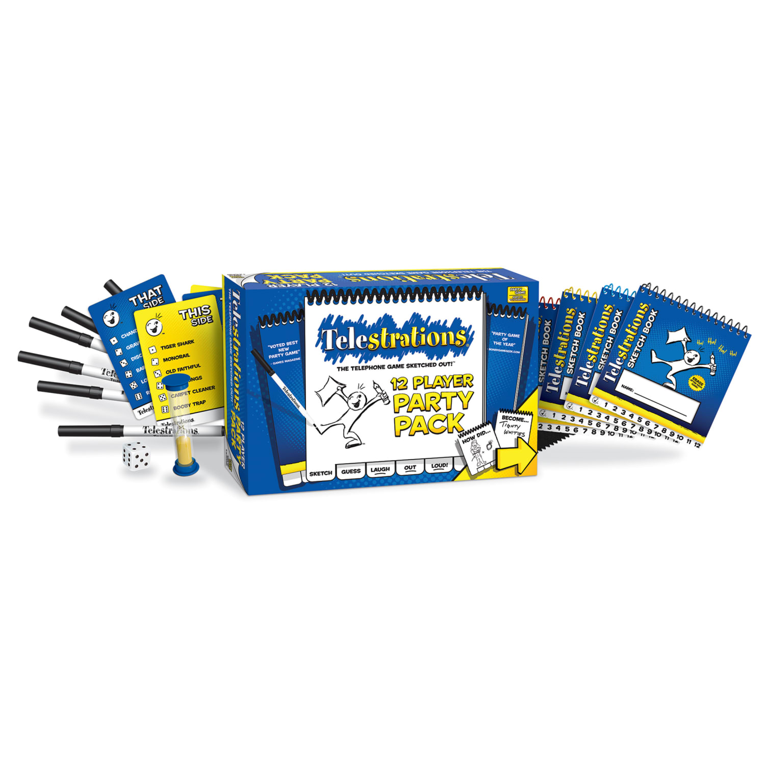 USAopoly Telestrations 12 Player: The Party Pack, Grades 6-Post Grad - Image 5