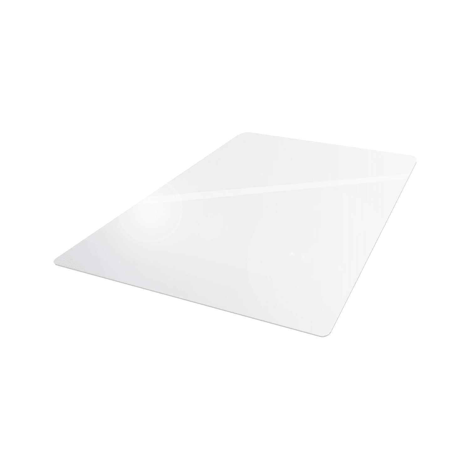 Floortex Valuemat Vinyl Rectangular Chair Mat For Hard Floors , 48in x 51in , Clear - Image 4