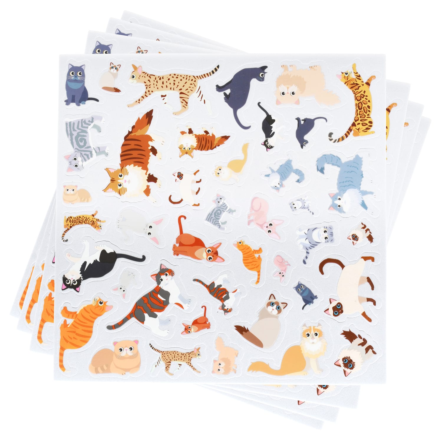 Ready 2 Learn Foam Stickers, Cats, Pack Of 160 Stickers, Set Of 3 Packs - Image 4