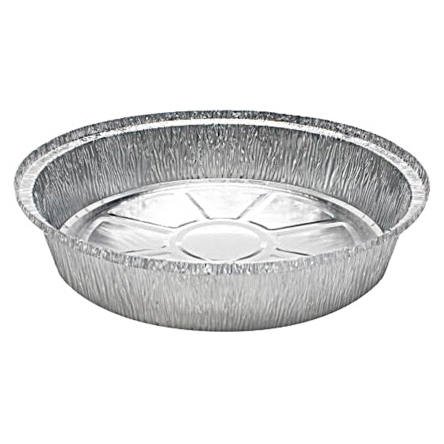 Karat Round Foil Food Containers, 1in x 9in, Case Of 500 Containers