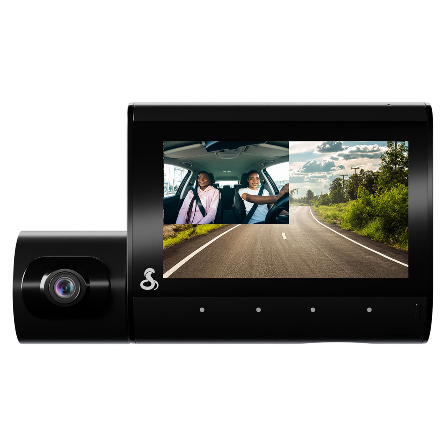 Cobra Front 1440p & Interior 1080p Smart Dash Cam with GPS, Wi-Fi & microSD Card, Black, SC220C - Image 3