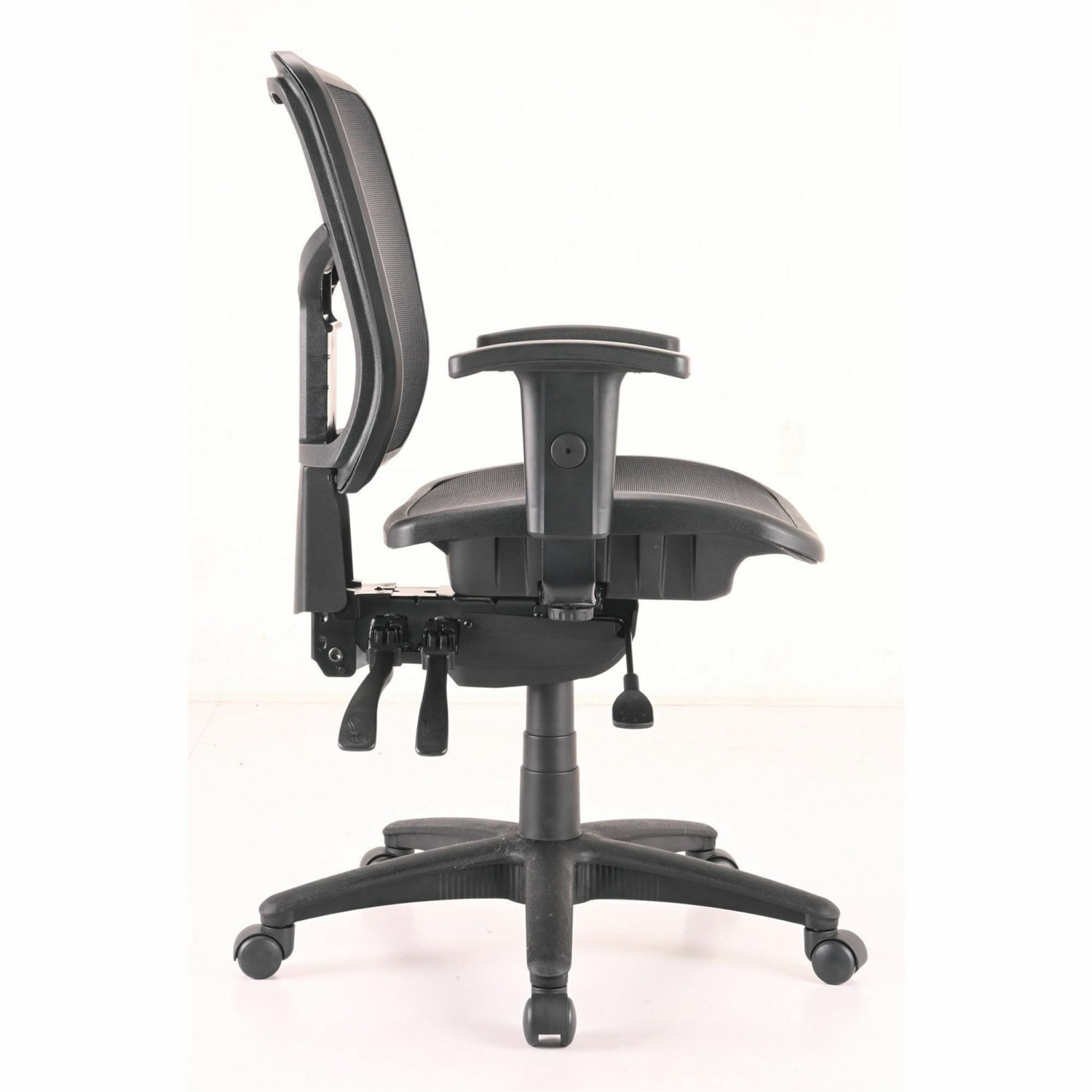 Lorell Ergonomic Mesh MidBack Chair Black PopularChairscom Lorell Ergonomic Mesh Mid Back Chair Black PopularChairscom
