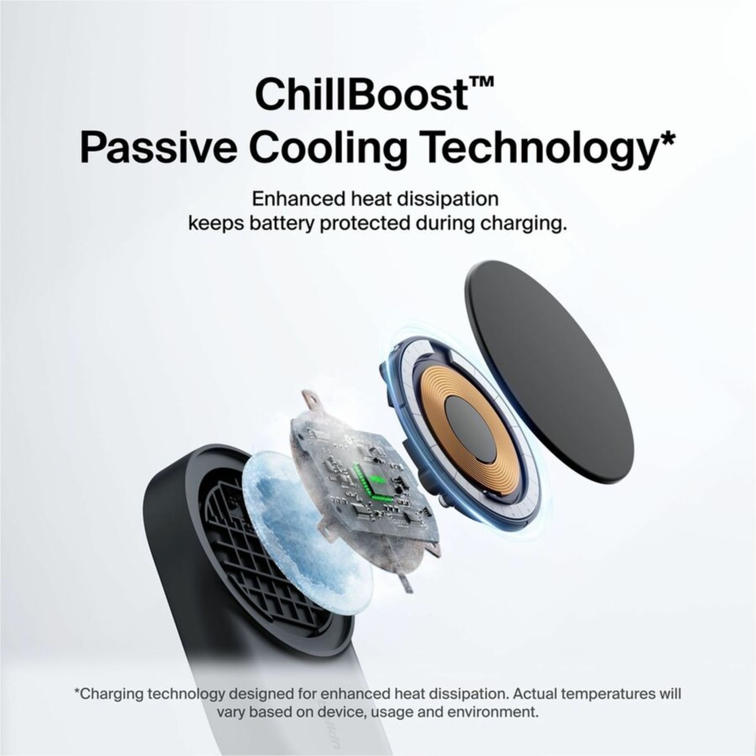 Belkin UltraCharge 2-in-1 Foldable Magnetic Charger with Qi2 25W, WIZ039TTBK - Image 6